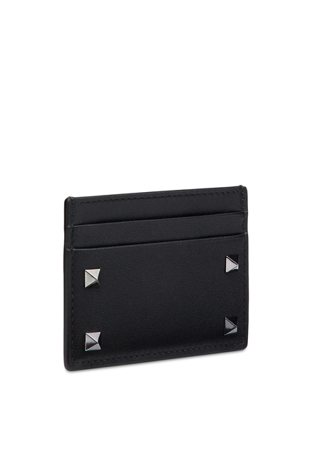 HAMPTONS SOLID CC HOLDER:BLK:One Size