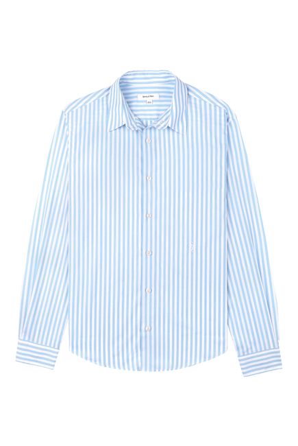 SRC Embroidered Button Down Shirt