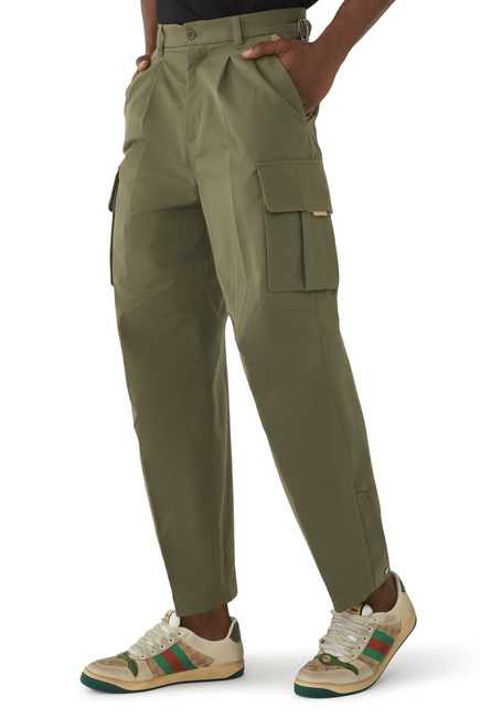 Cargo Cotton Pants