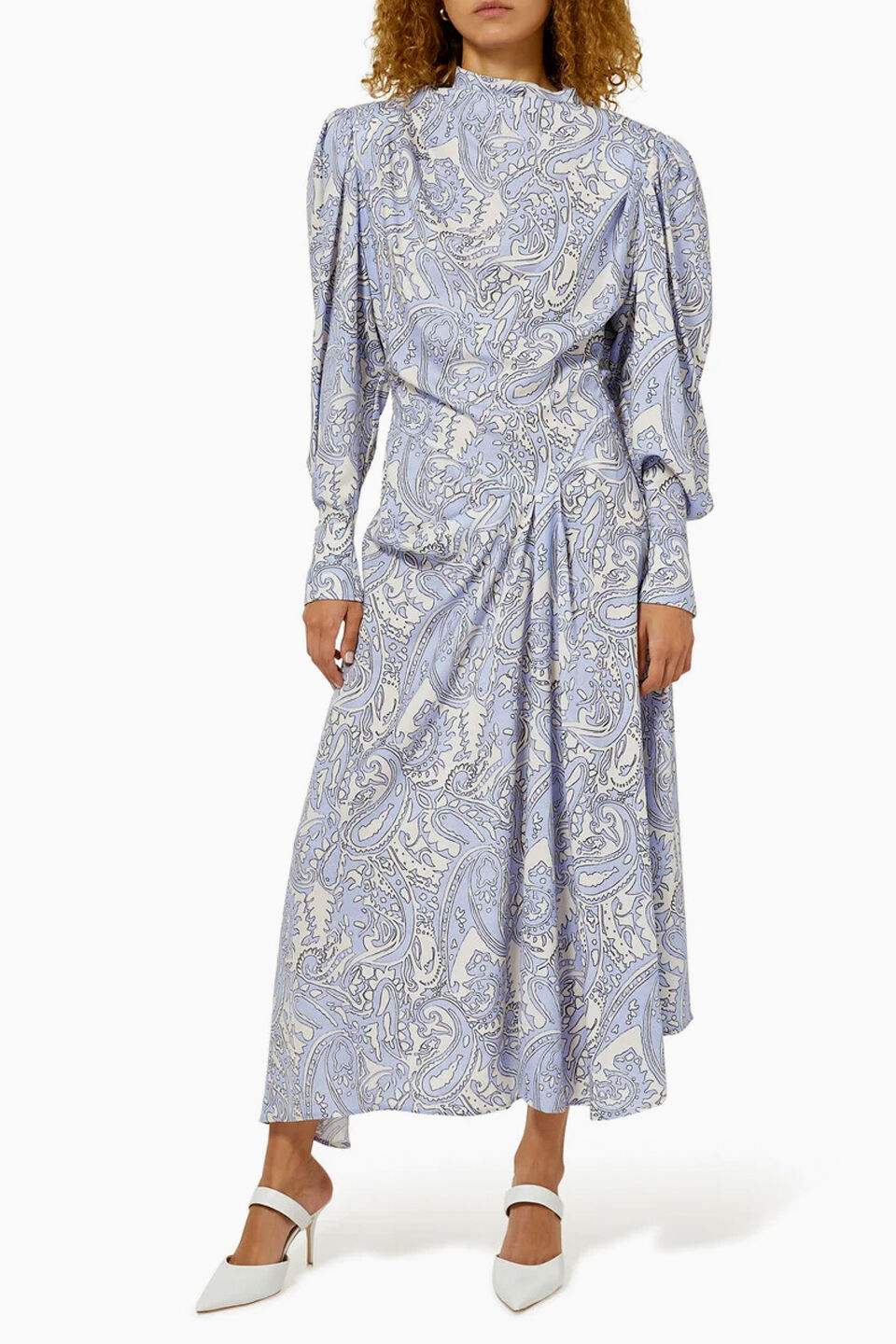 فستان بيرني طويل