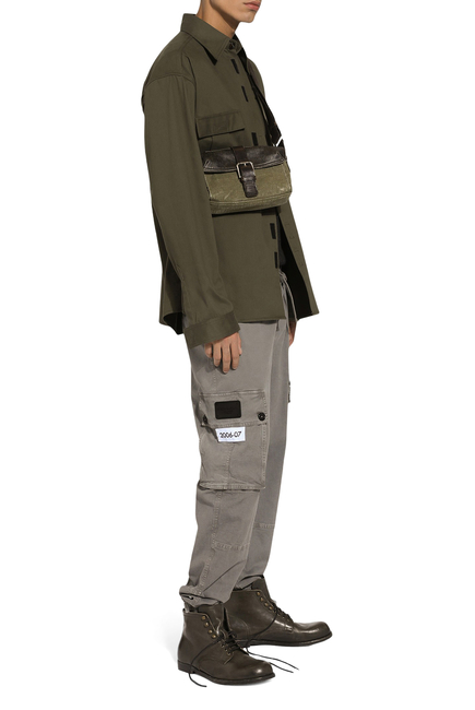 قميص قطن بجيوب