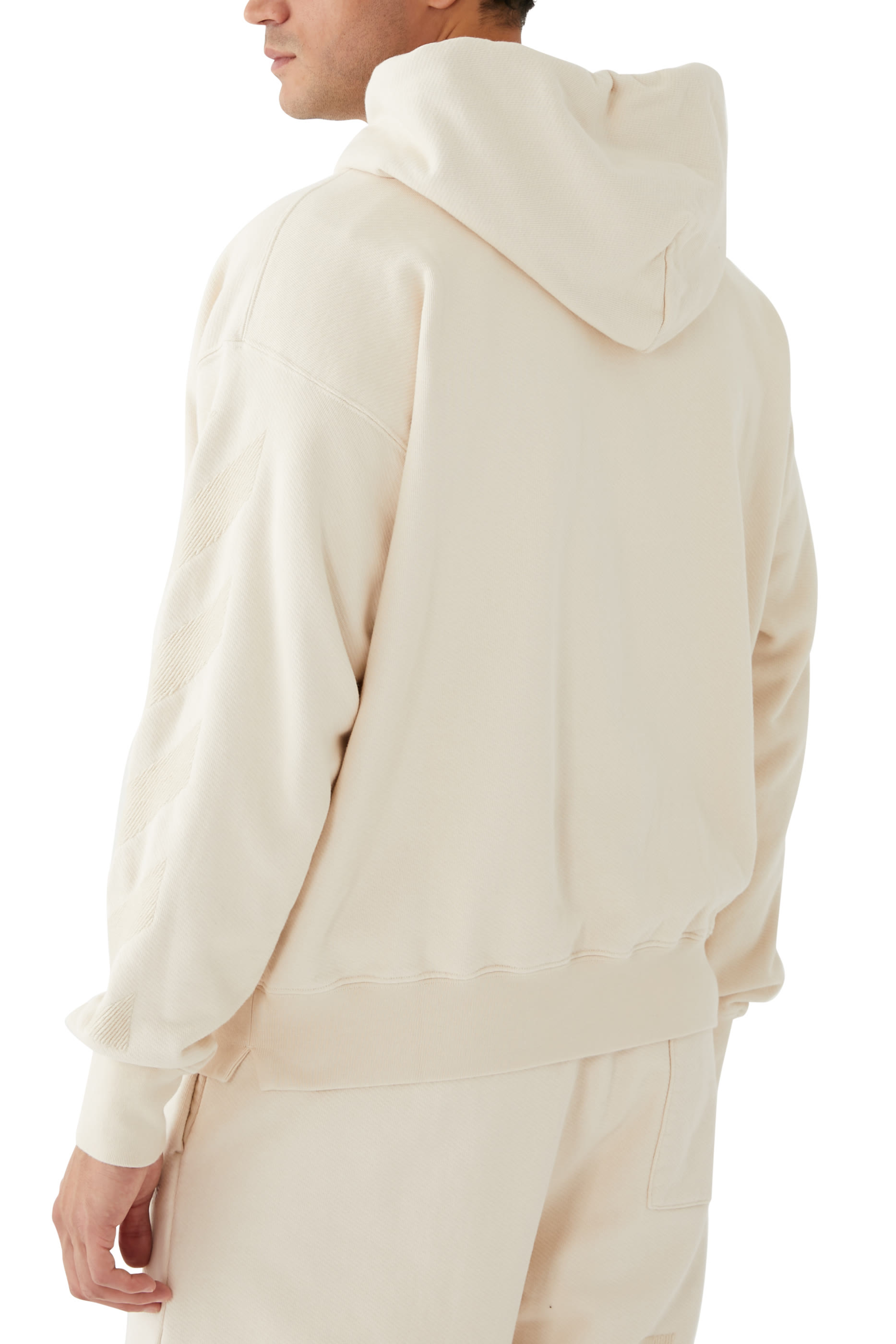 هودي سكيت بنقشة خطوط مائلة