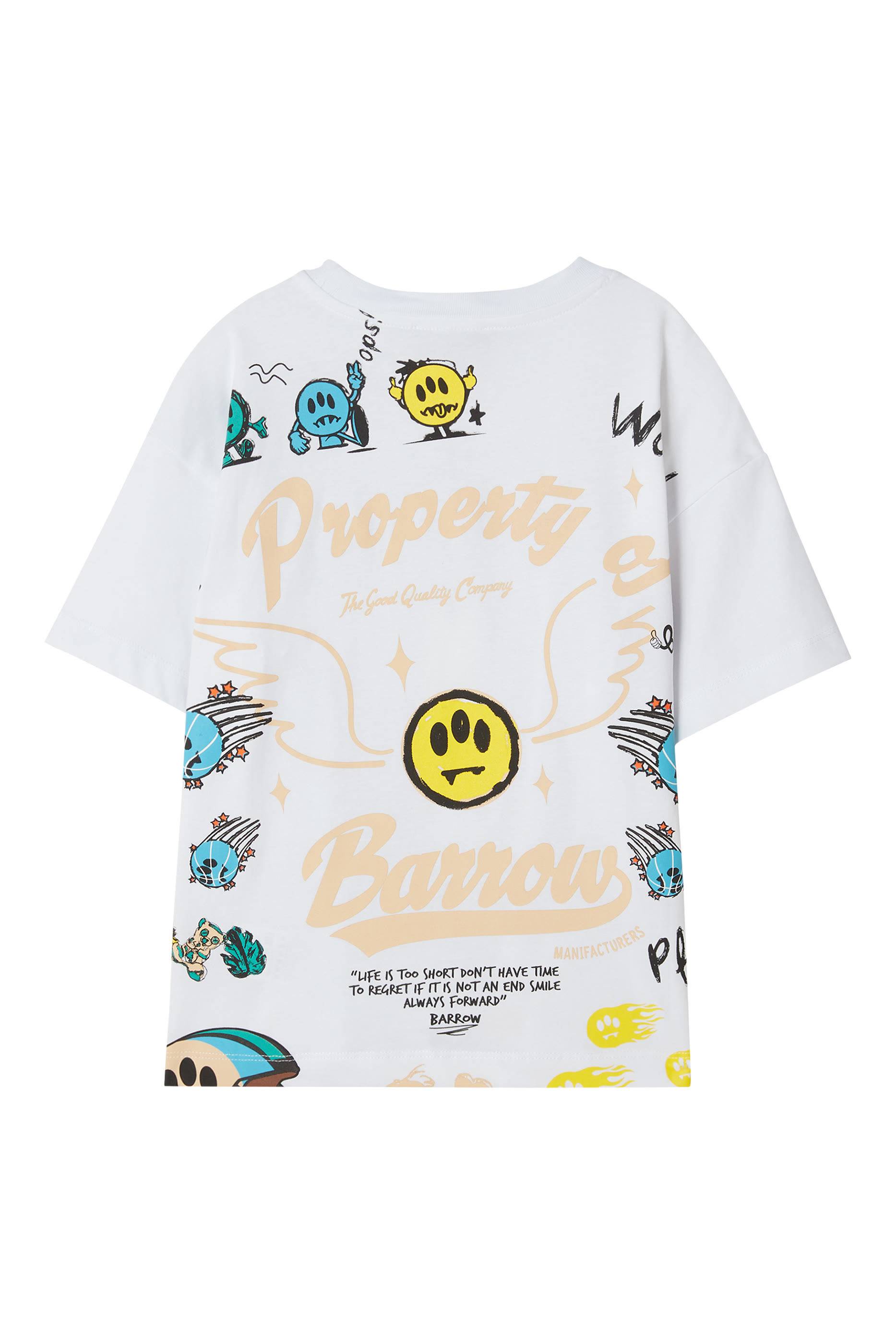 تيشيرت بطبعة غرافيكية بالكامل للأطفال