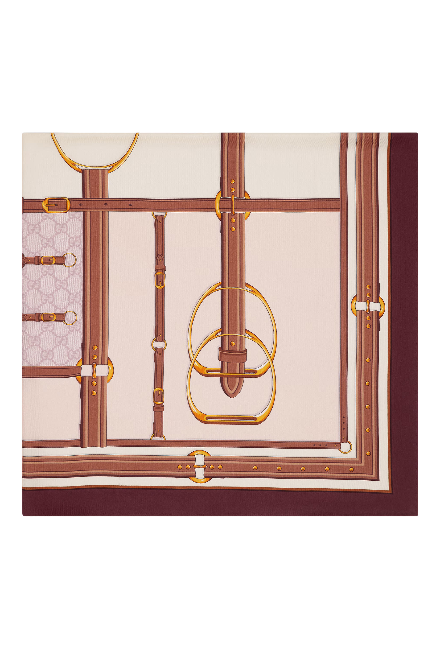 وشاح كاريه بطبعات حرير