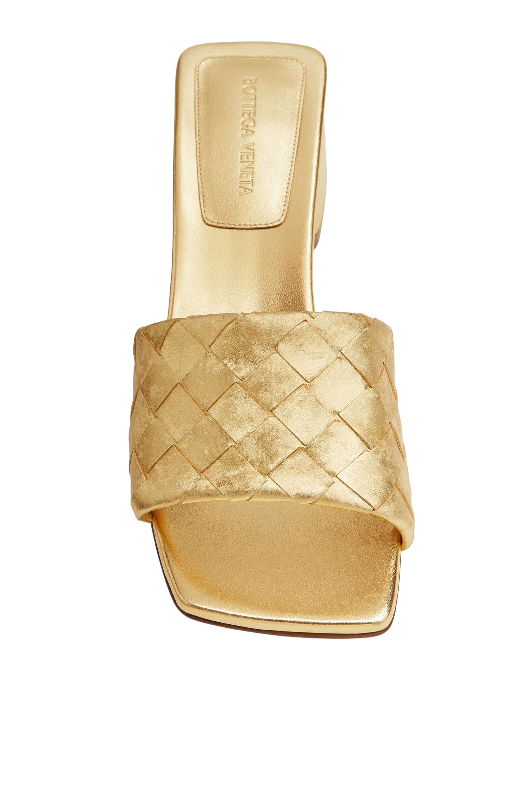 حذاء باروكو مفتوح من الخلف بكعب 45