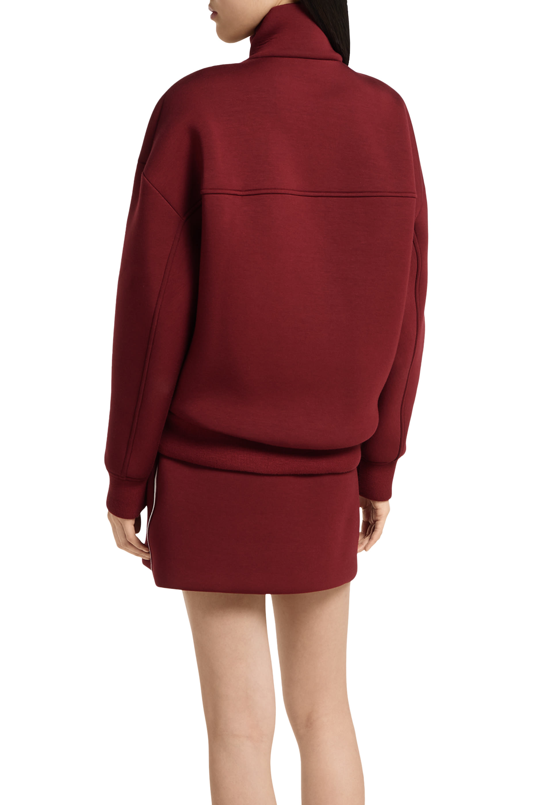 سويت شيرت بسحاب مزين بشعار الماركة جيرسيه 