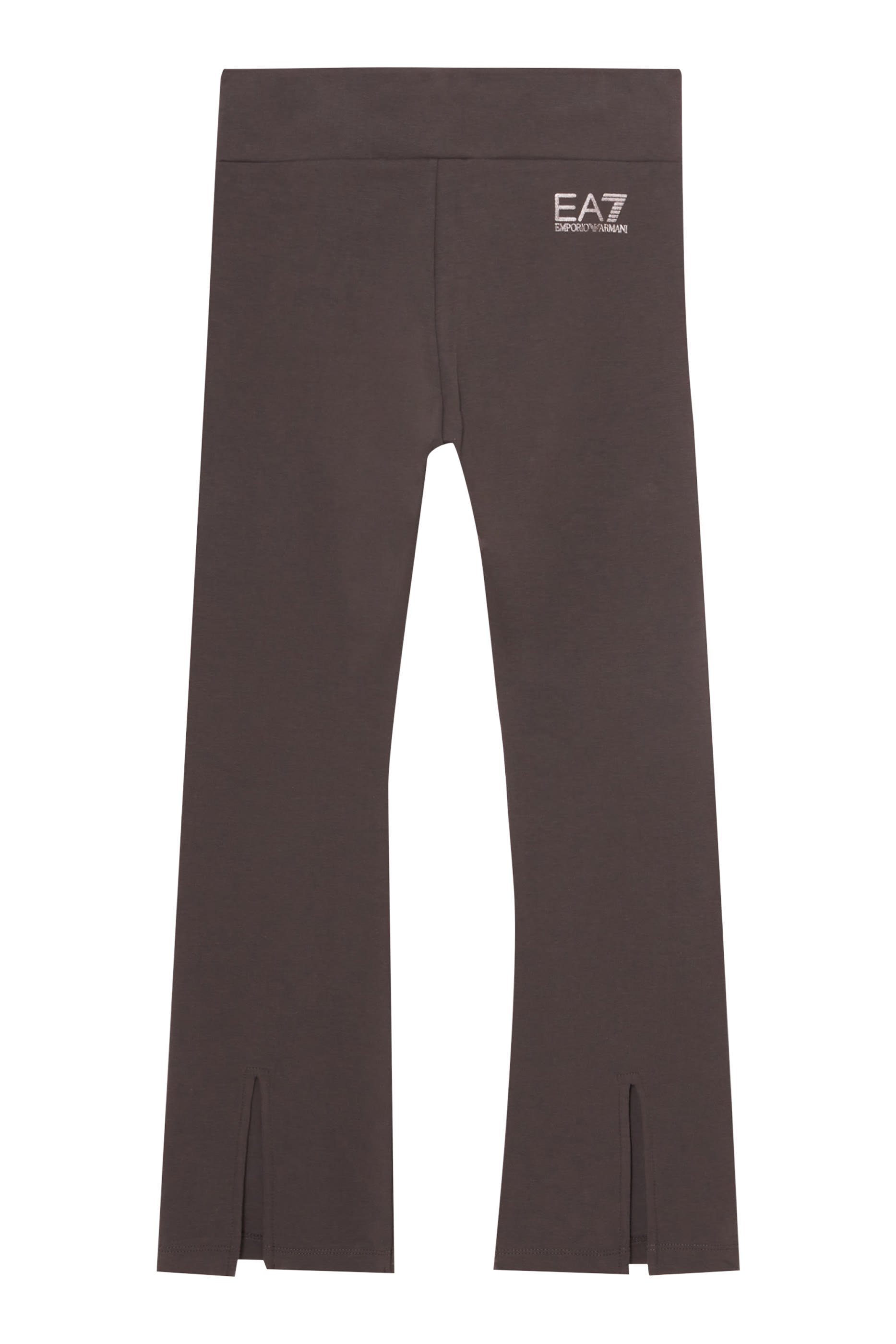 لغينغز بحواف واسعة وشعار الماركة للأطفال