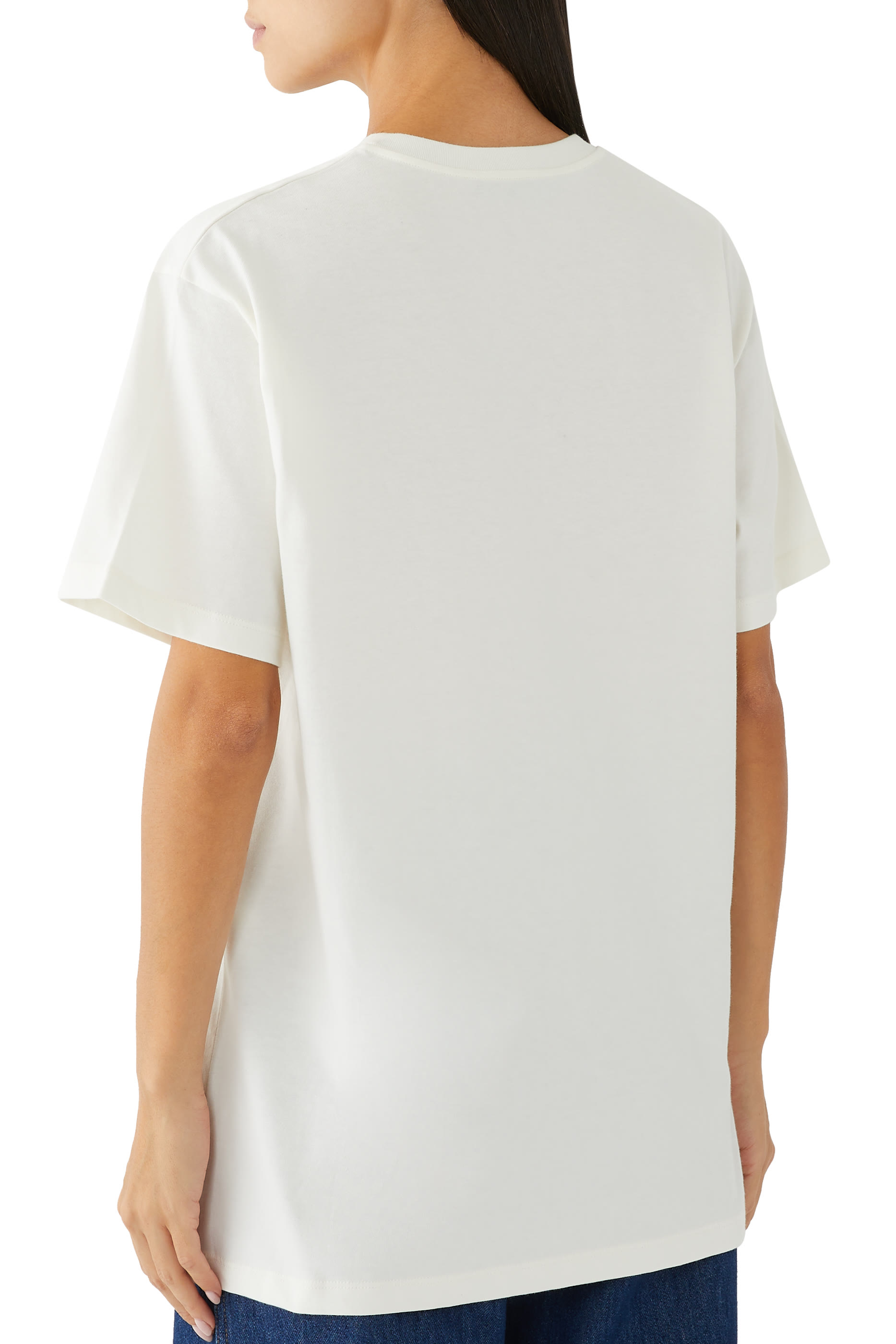 تيشيرت بطبعة أحمر شفاه قطن