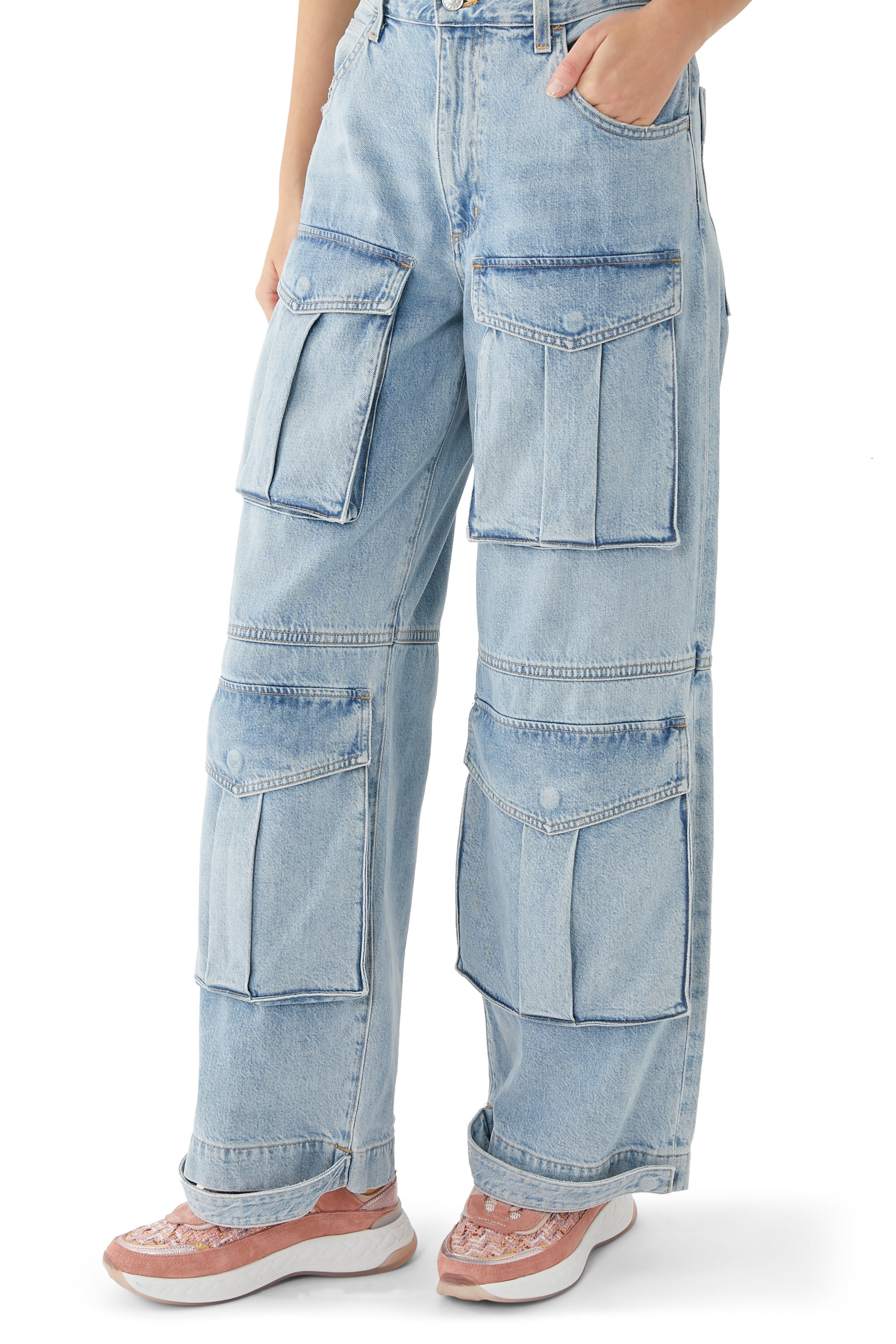 Kensington Fabric Leather Sneakers