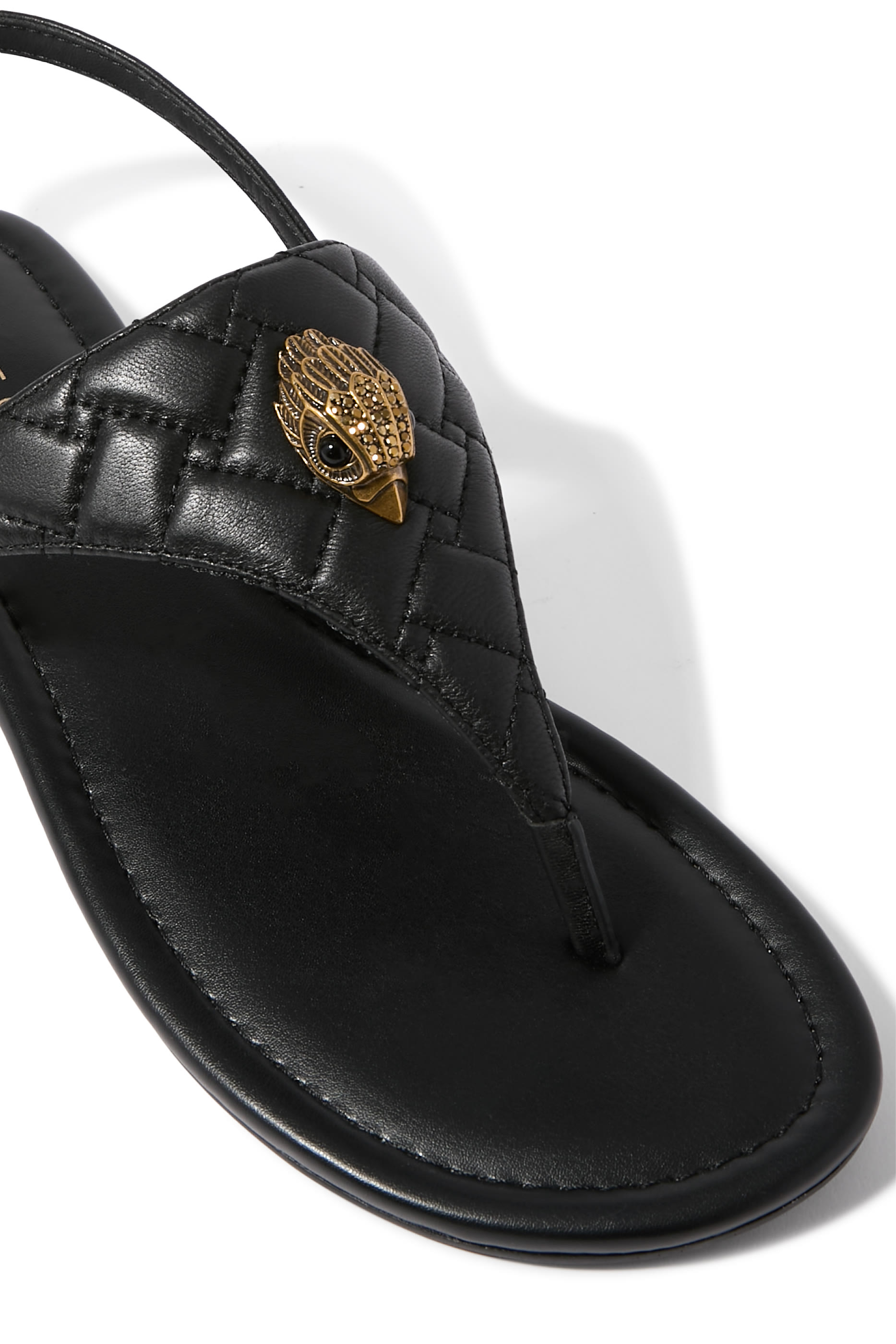 حذاء كينسينغتتون بسير خلفي ونعل مسطح