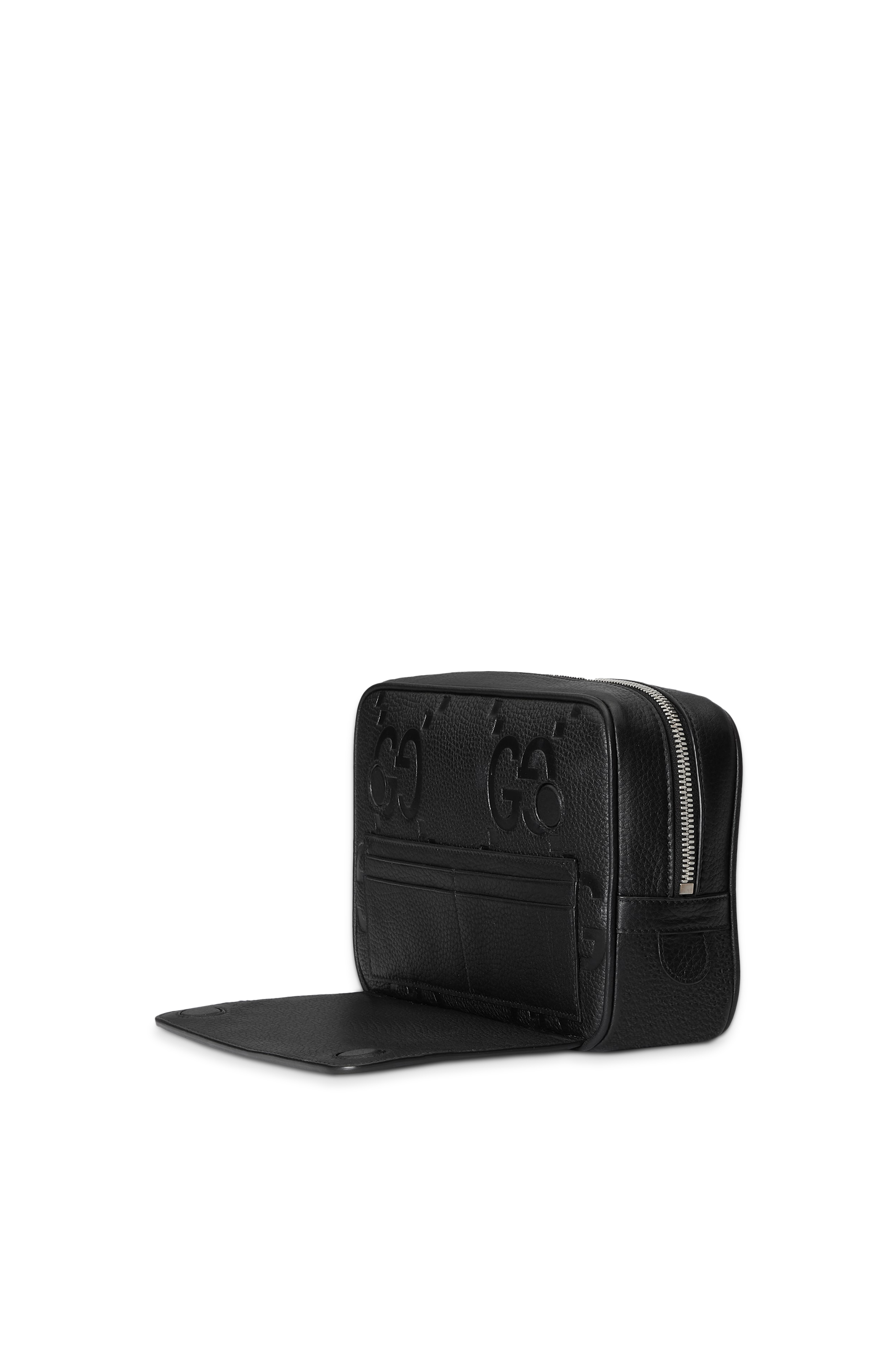 حقيبة صغيرة بنقشة حرفي شعار الماركة بحجم كبير