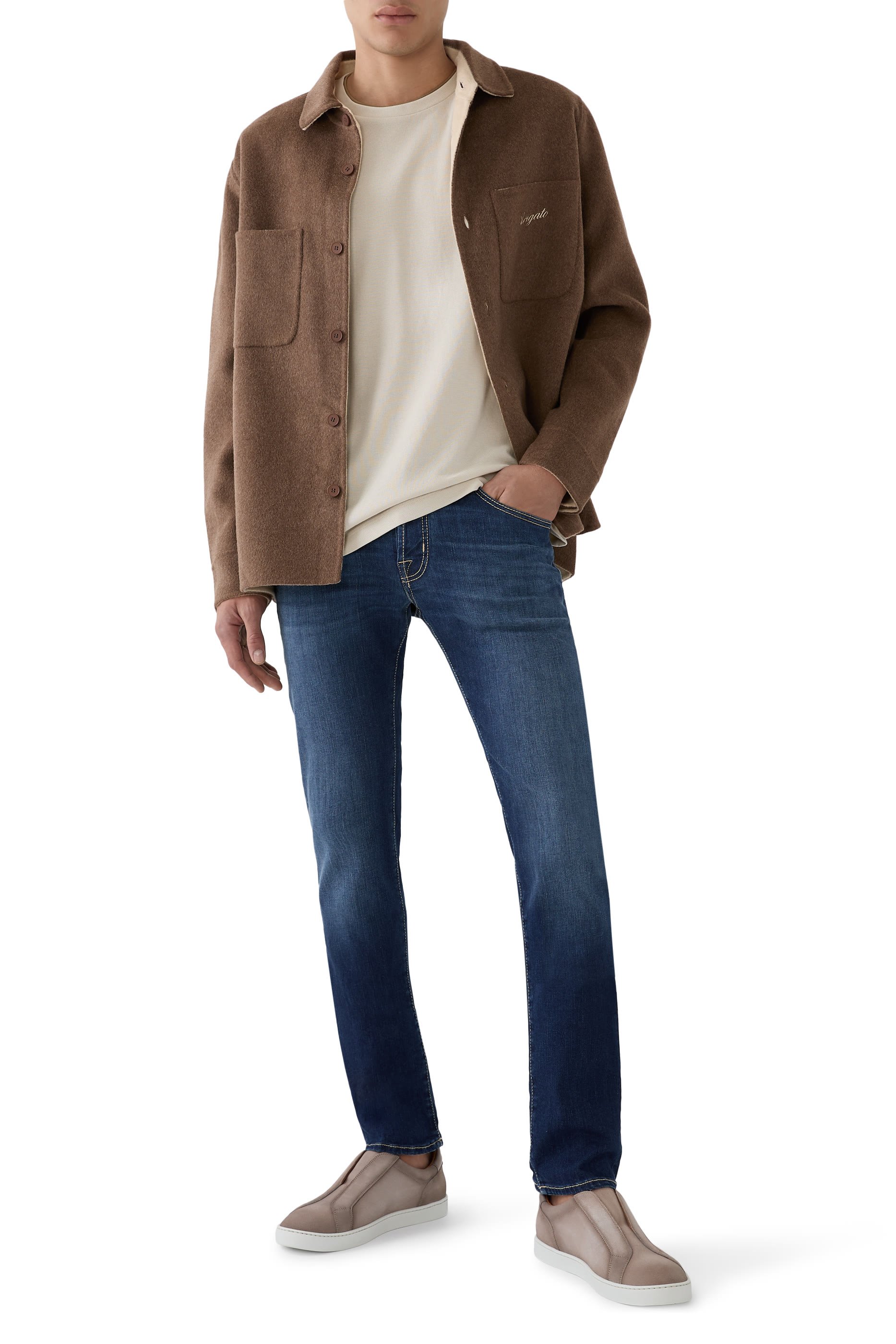 بنطال جينز نيك بقصة ضيقة دنيم