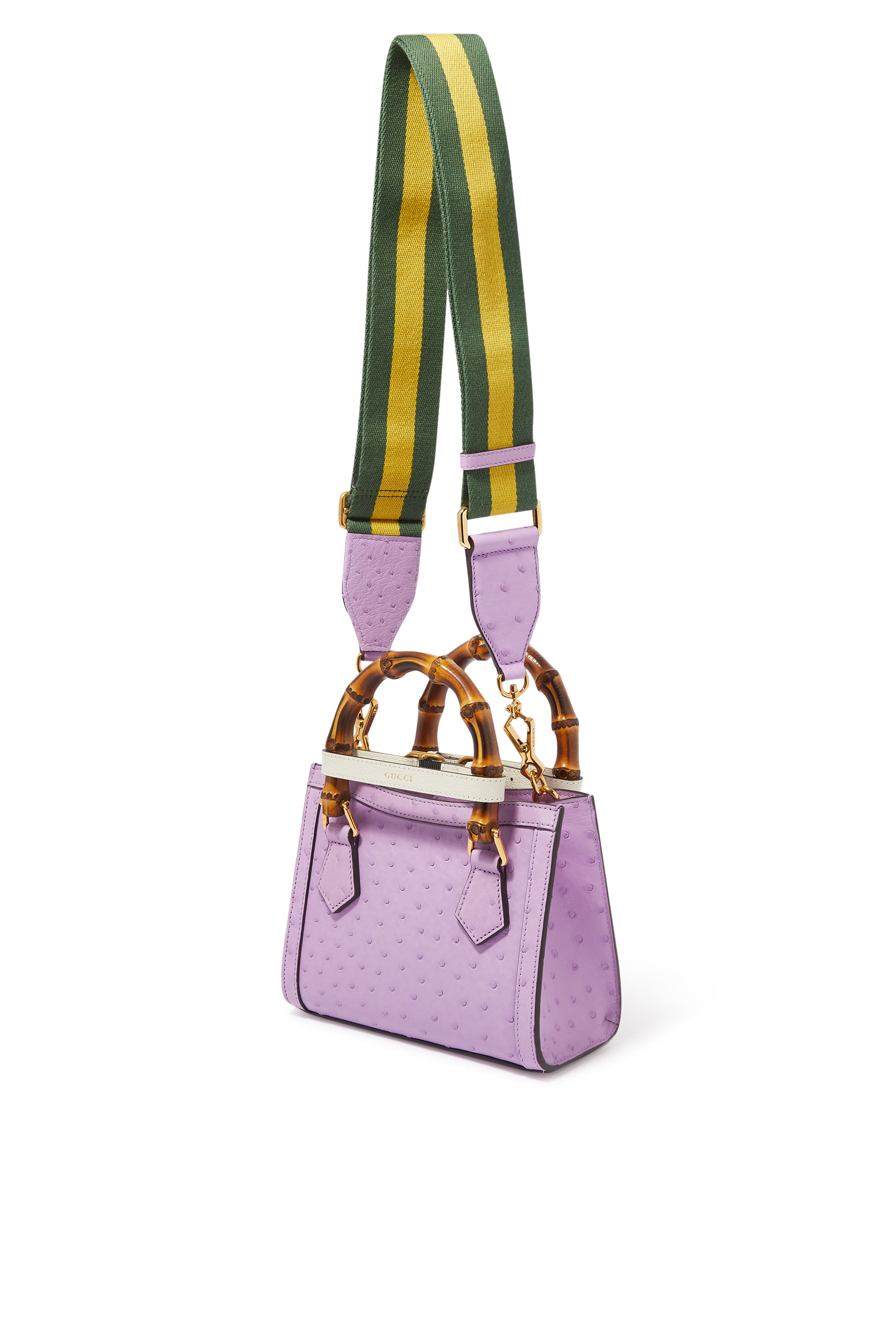 Diana Mini Ostrich Tote Bag