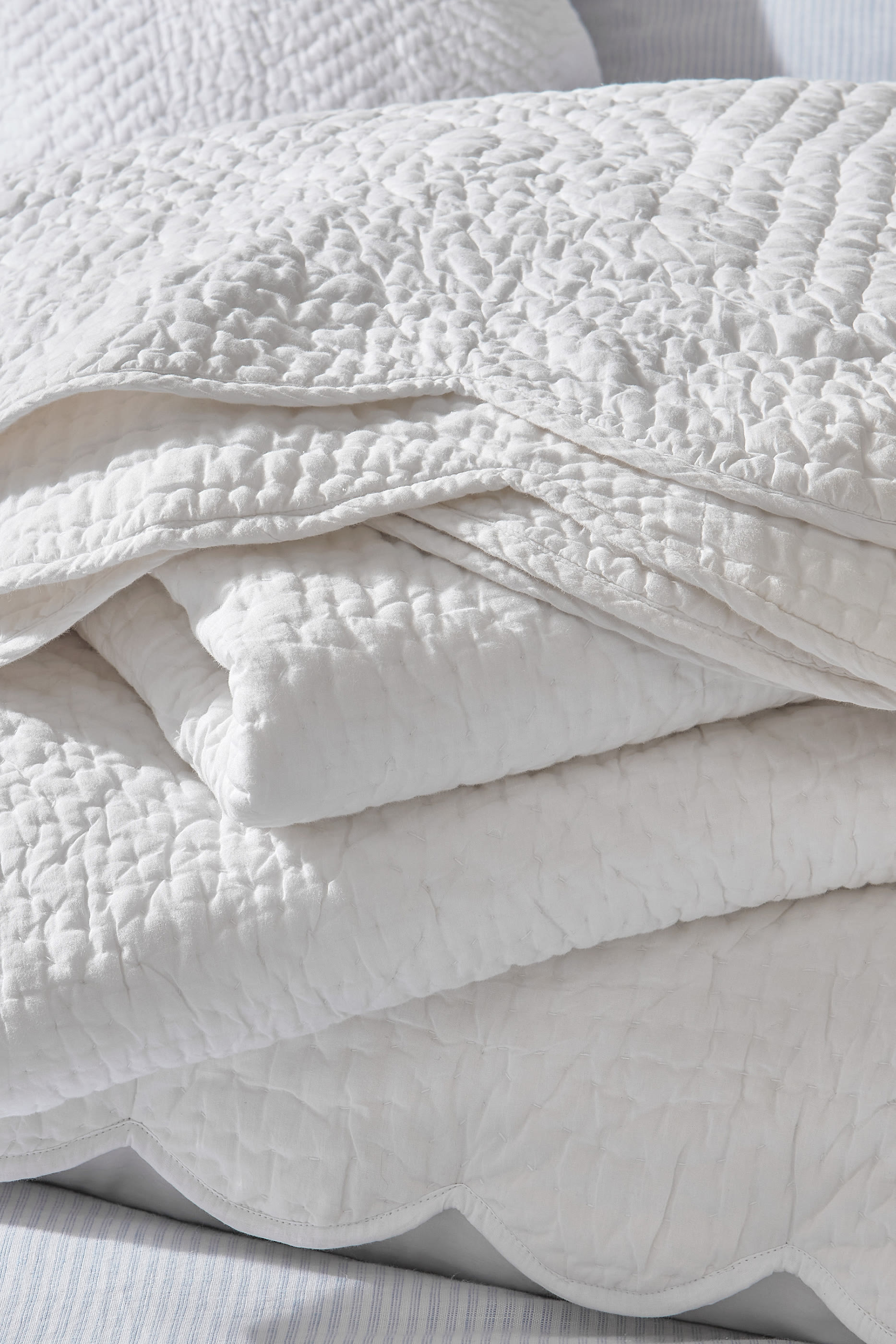 Milfield Scallop Edge Quilt