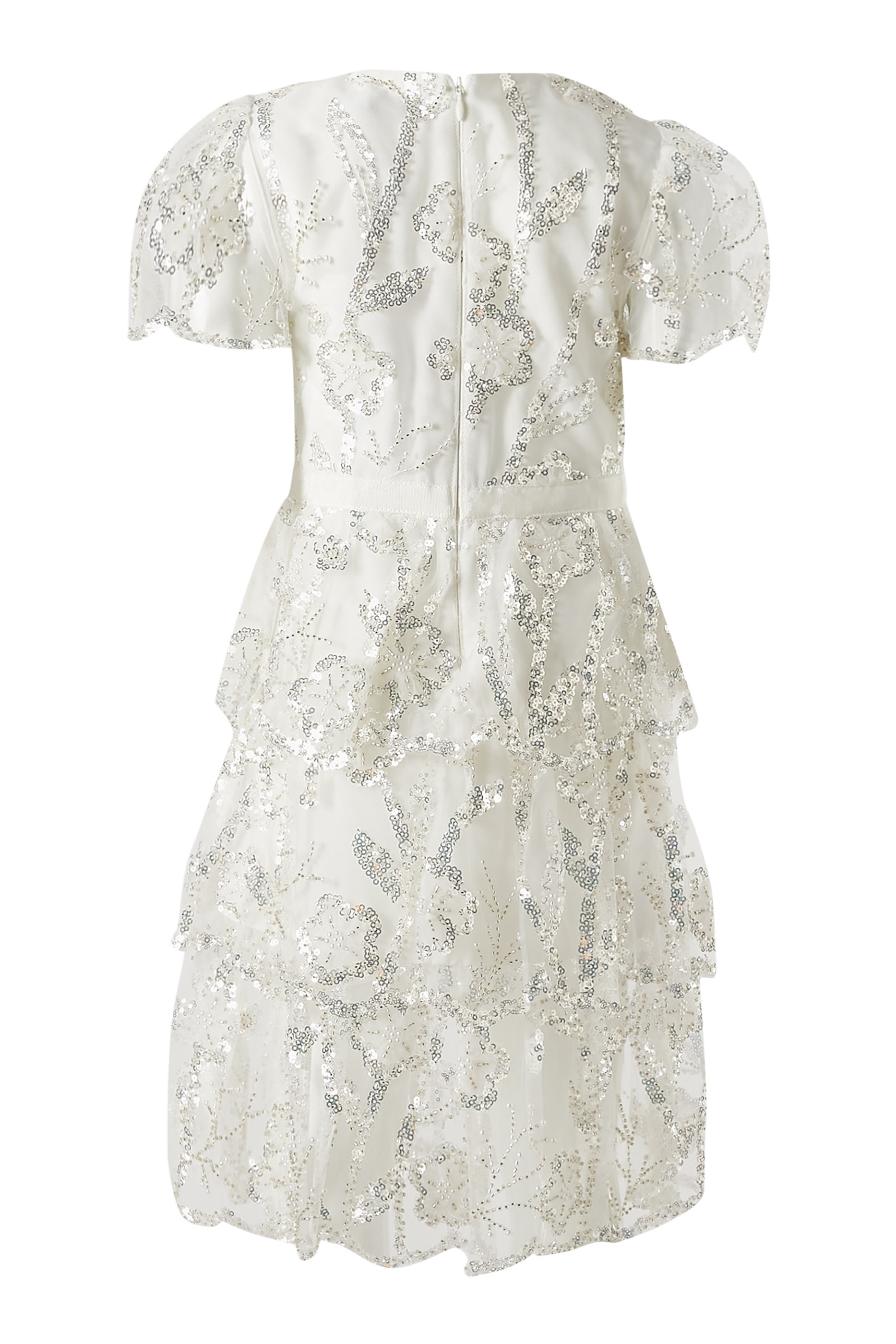 فستان متوسط الطول بترتر تول للأطفال