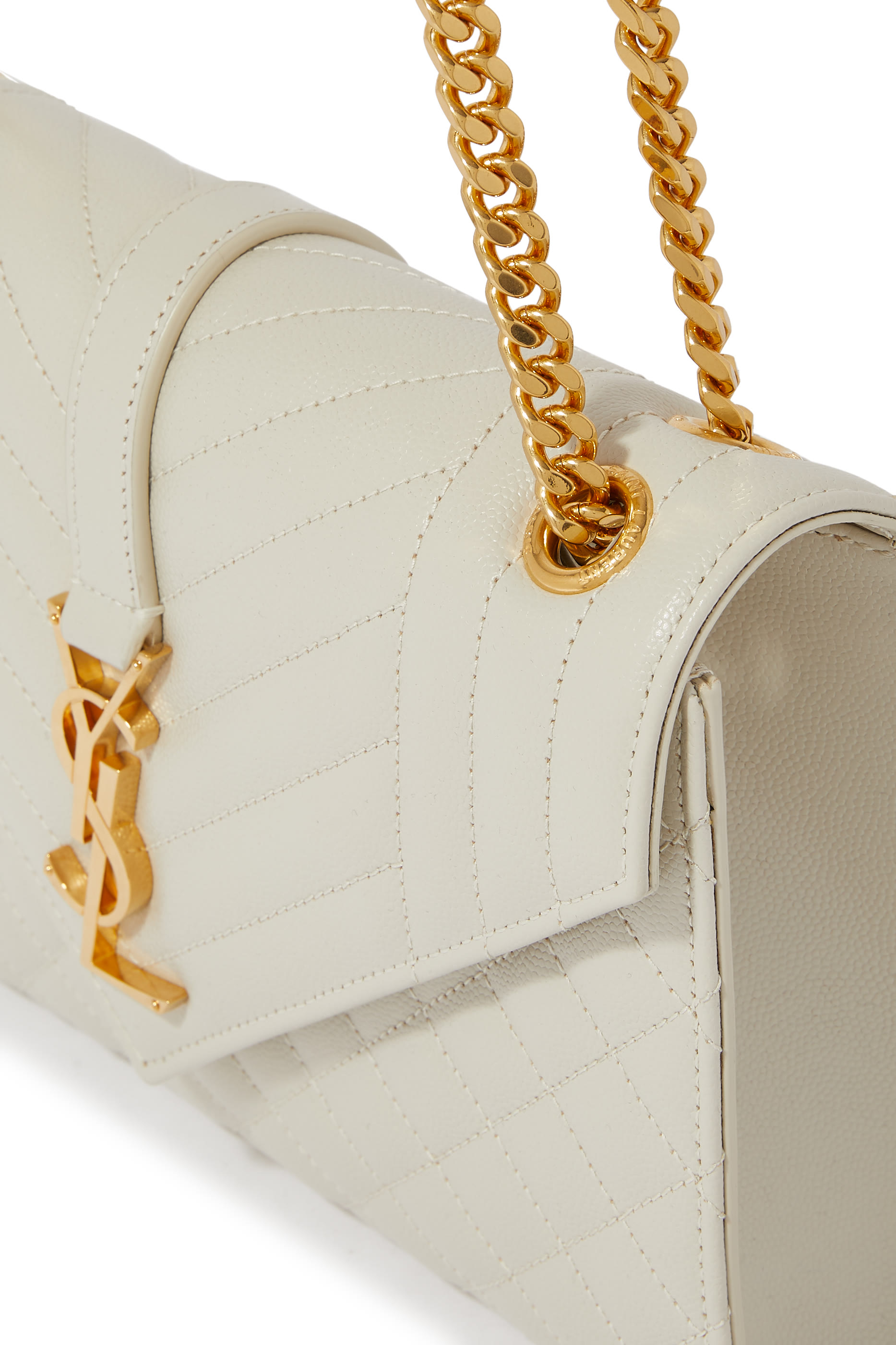 حقيبة متوسطة بتصميم ظرف وسلسلة