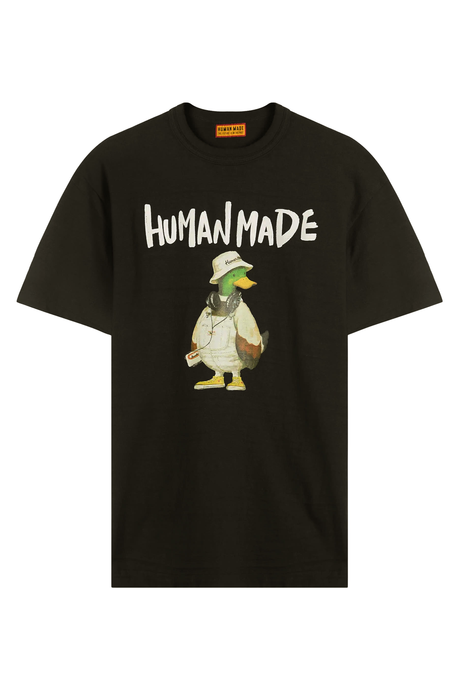 تيشيرت بنقشة غرافيكية بشعار الماركة