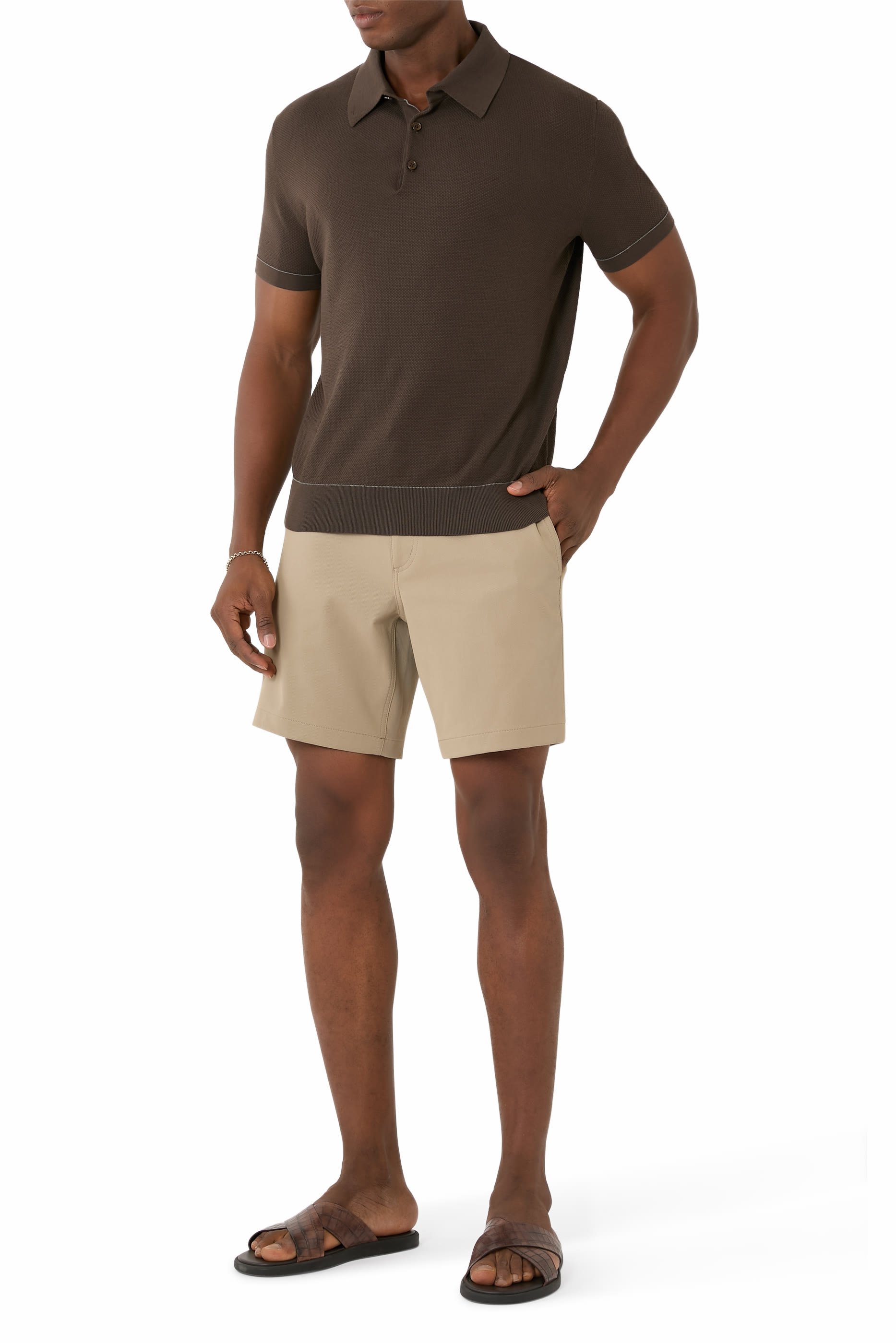 قميص بولو ايسنشال سي ايلاند قطن