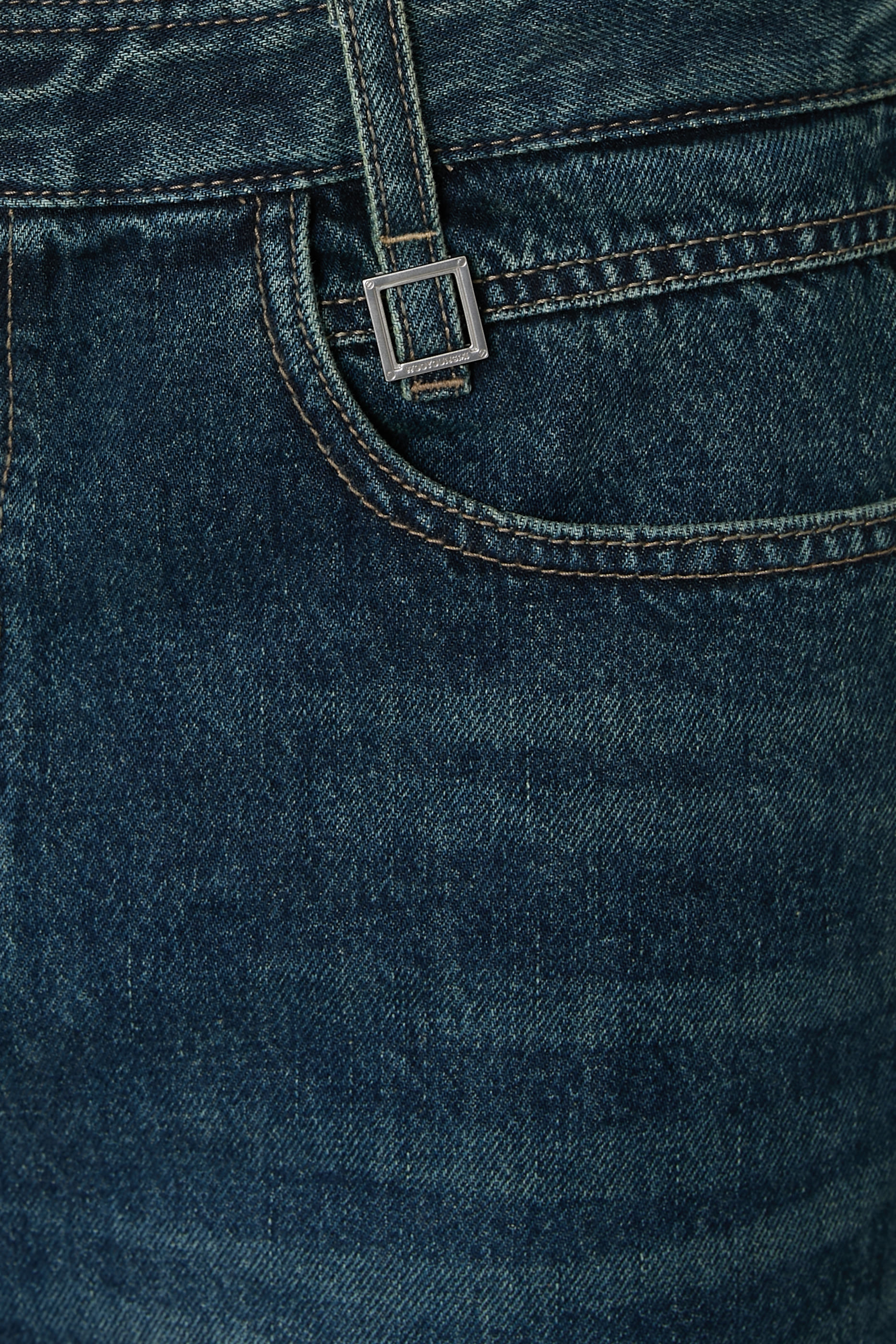 Straight Denim Pants