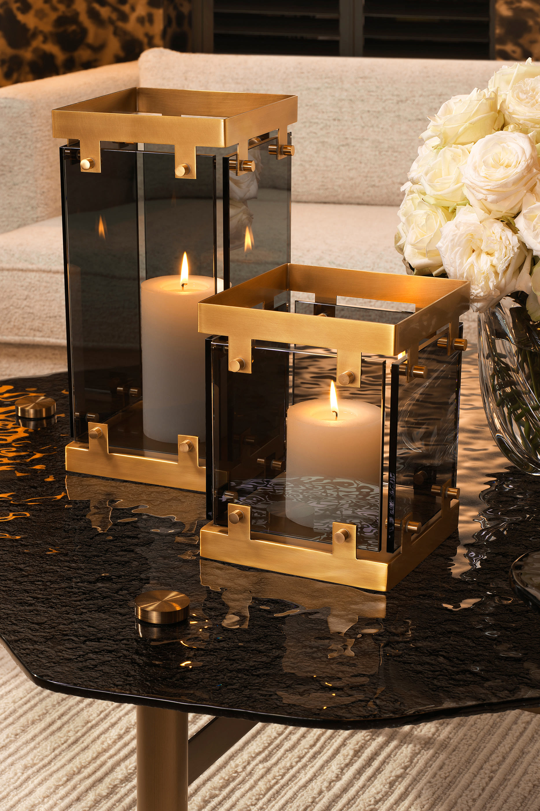 حامل الشموع هوريكان هيستون كبير