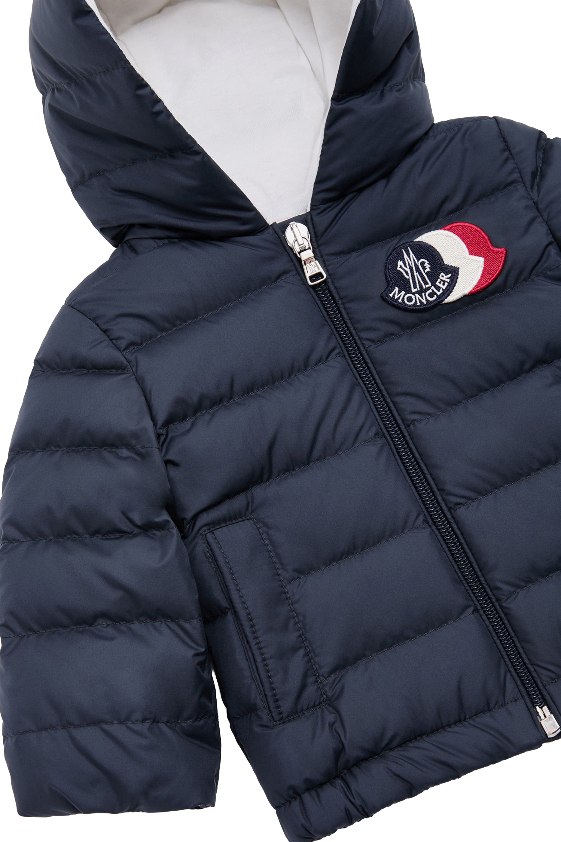 جاكيت هاكان بغطاء للرأس وتصميم مبطن بزغب للأطفال