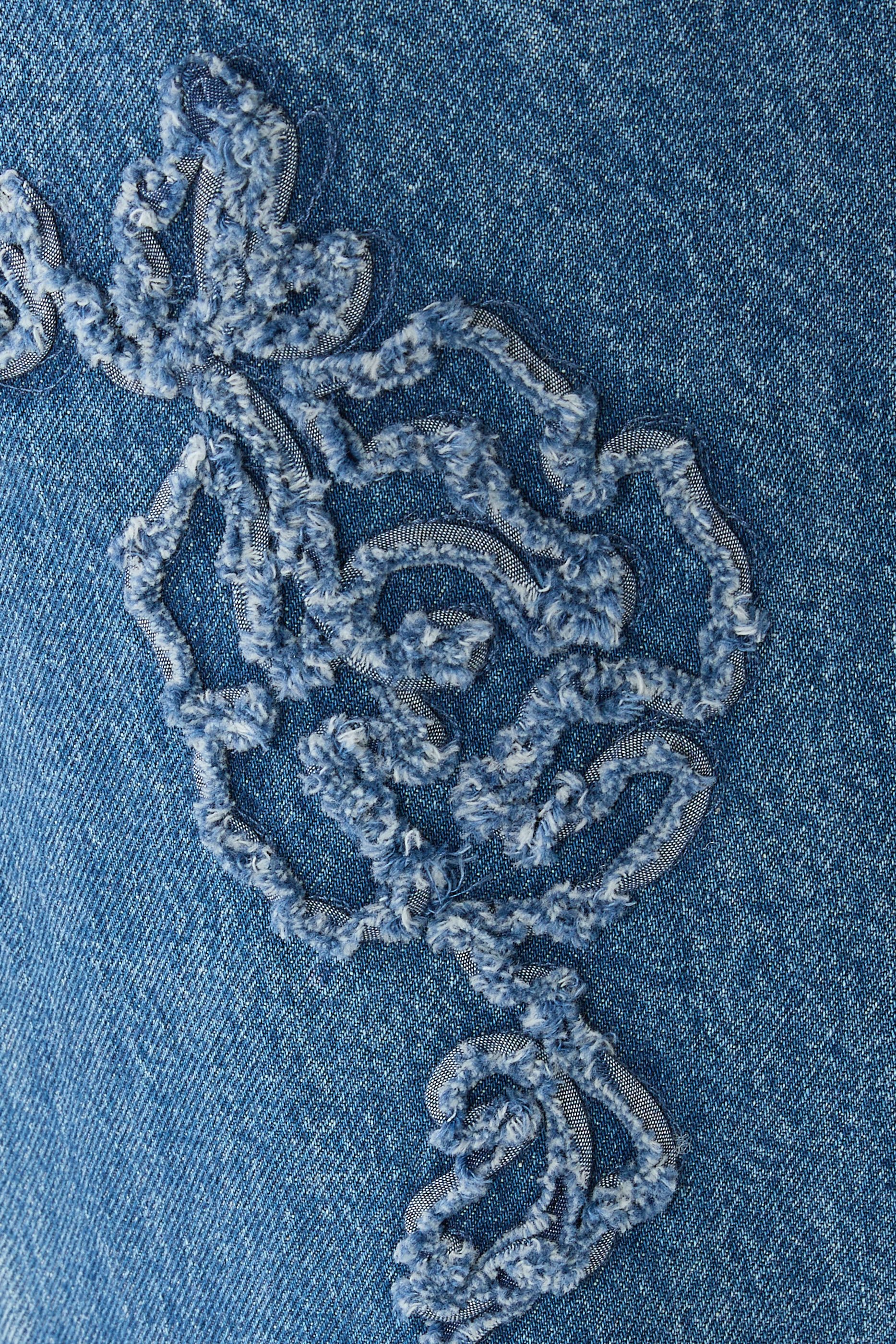 بنطال جينز بويفرند دنيم