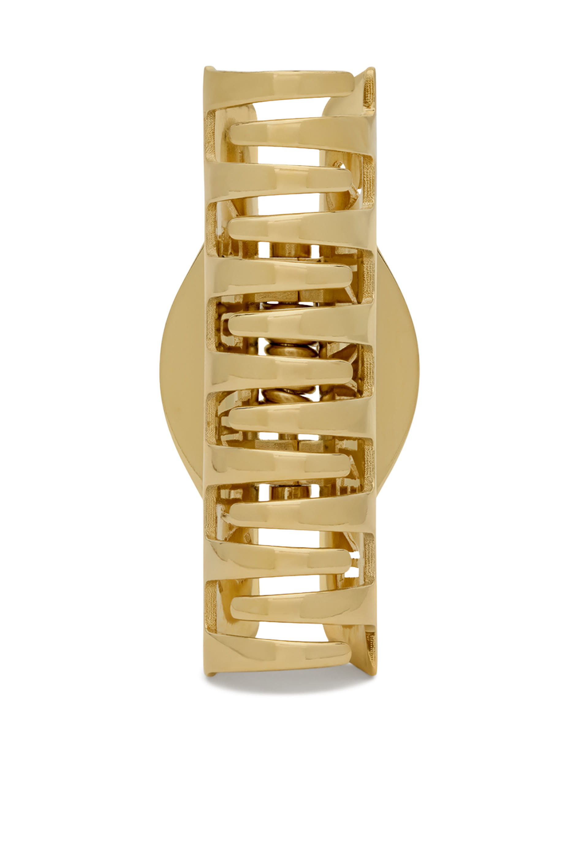 مشبك شعر بتصميم نصف دائري