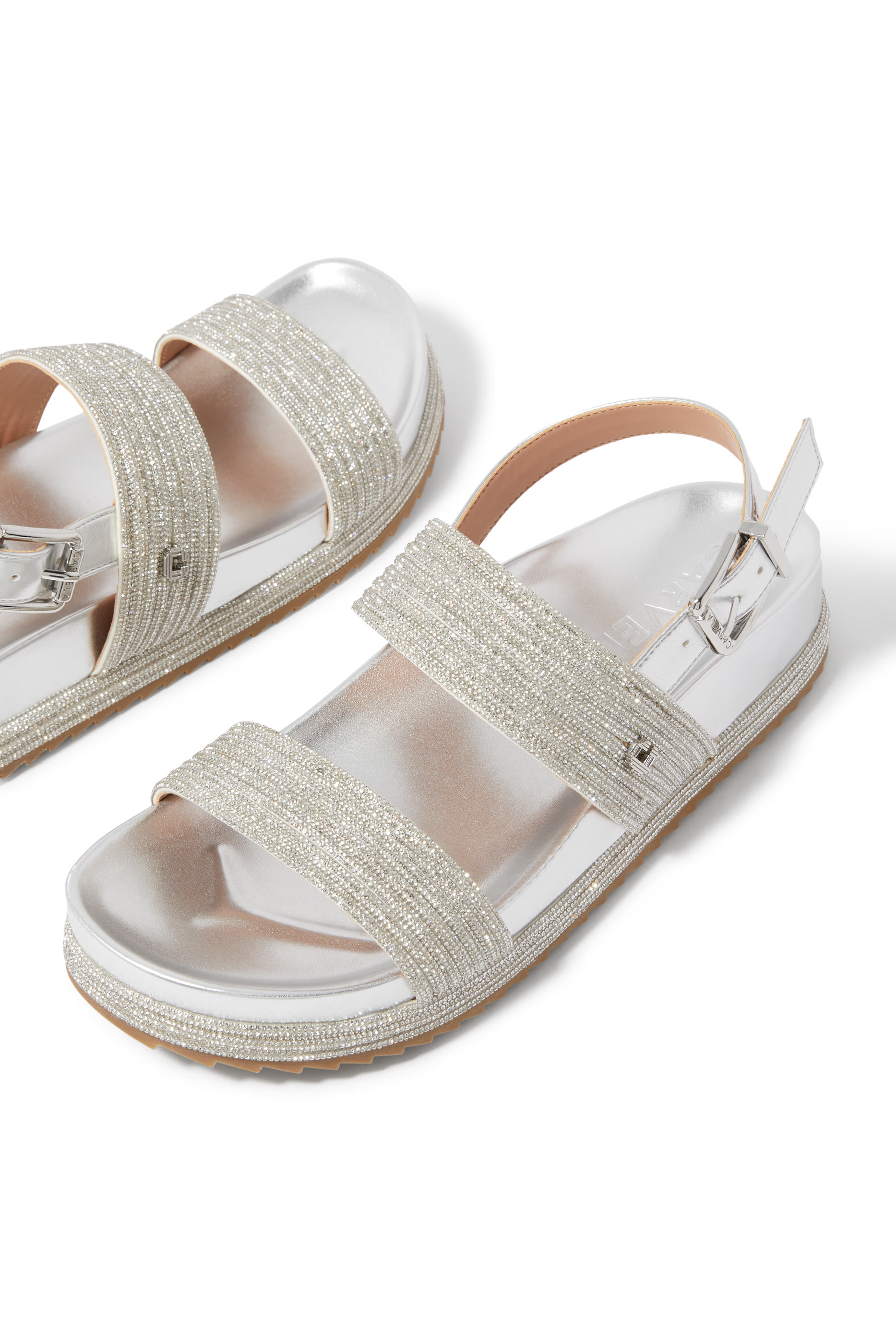 صندل كارفيلا جالا بنعل سميك خامة صناعية لرمضان