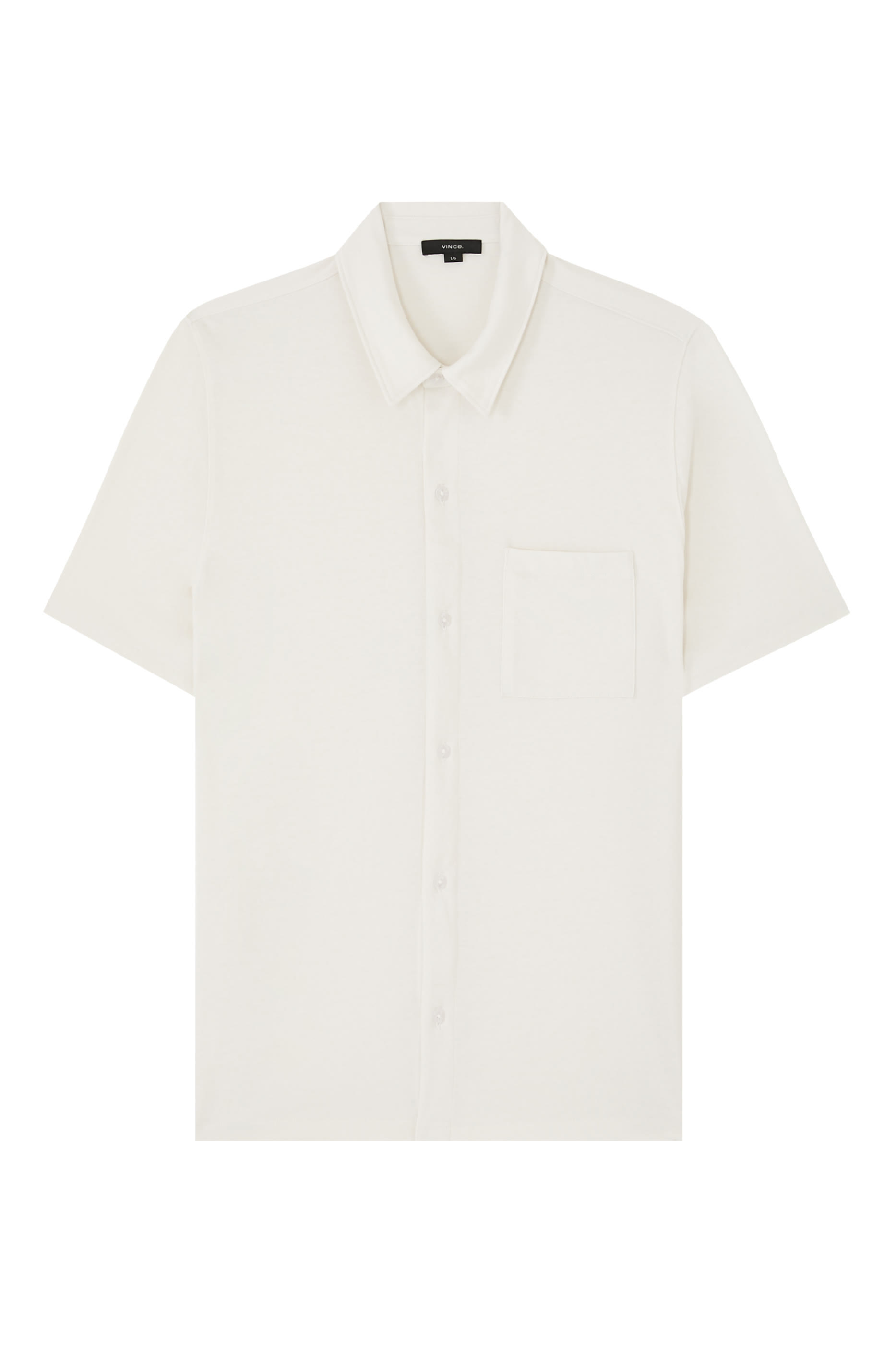 قميص بأزرار قطن جيرسيه شمواه