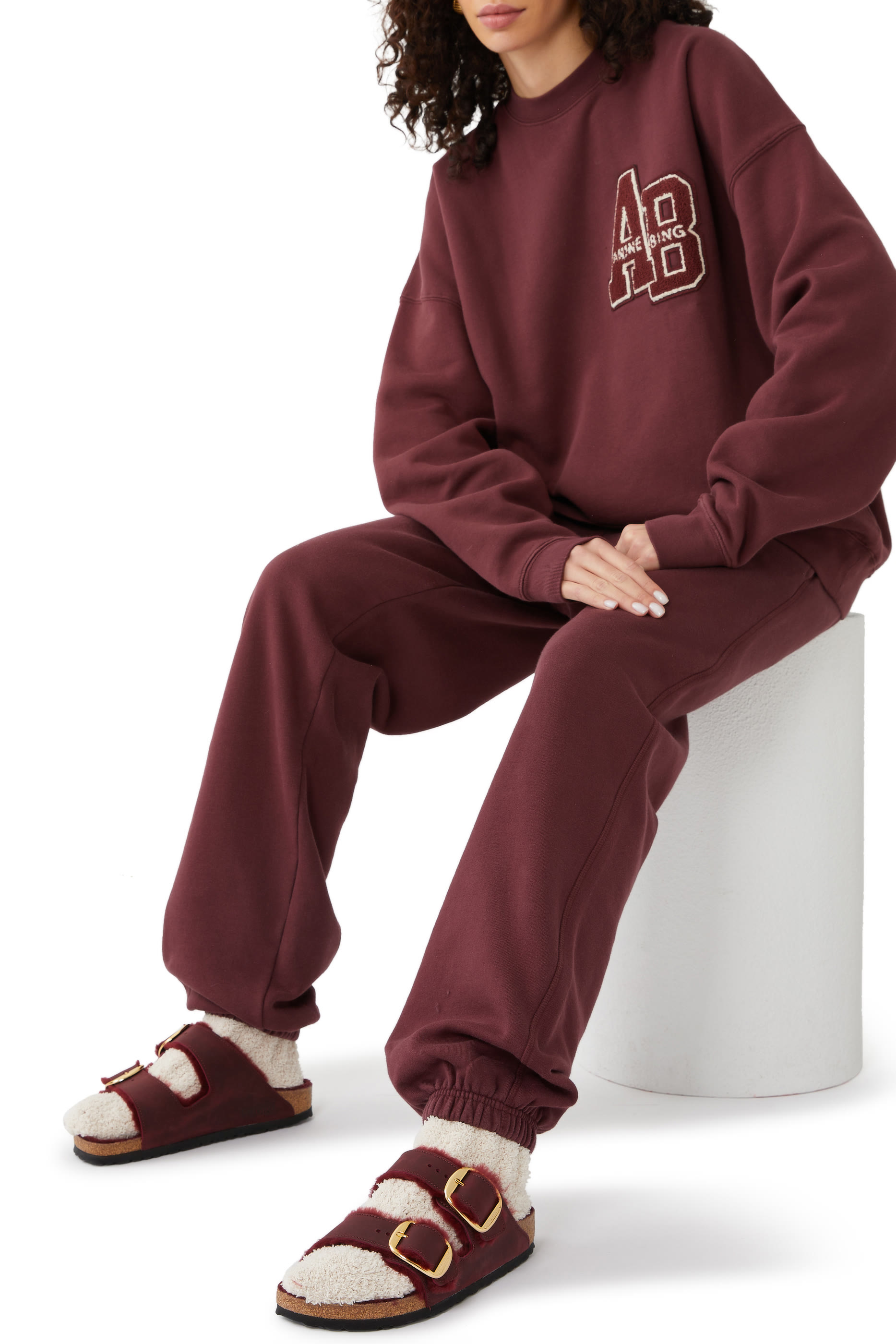 حذاء خفيف أريزونا بمشابك كبيرة فرو