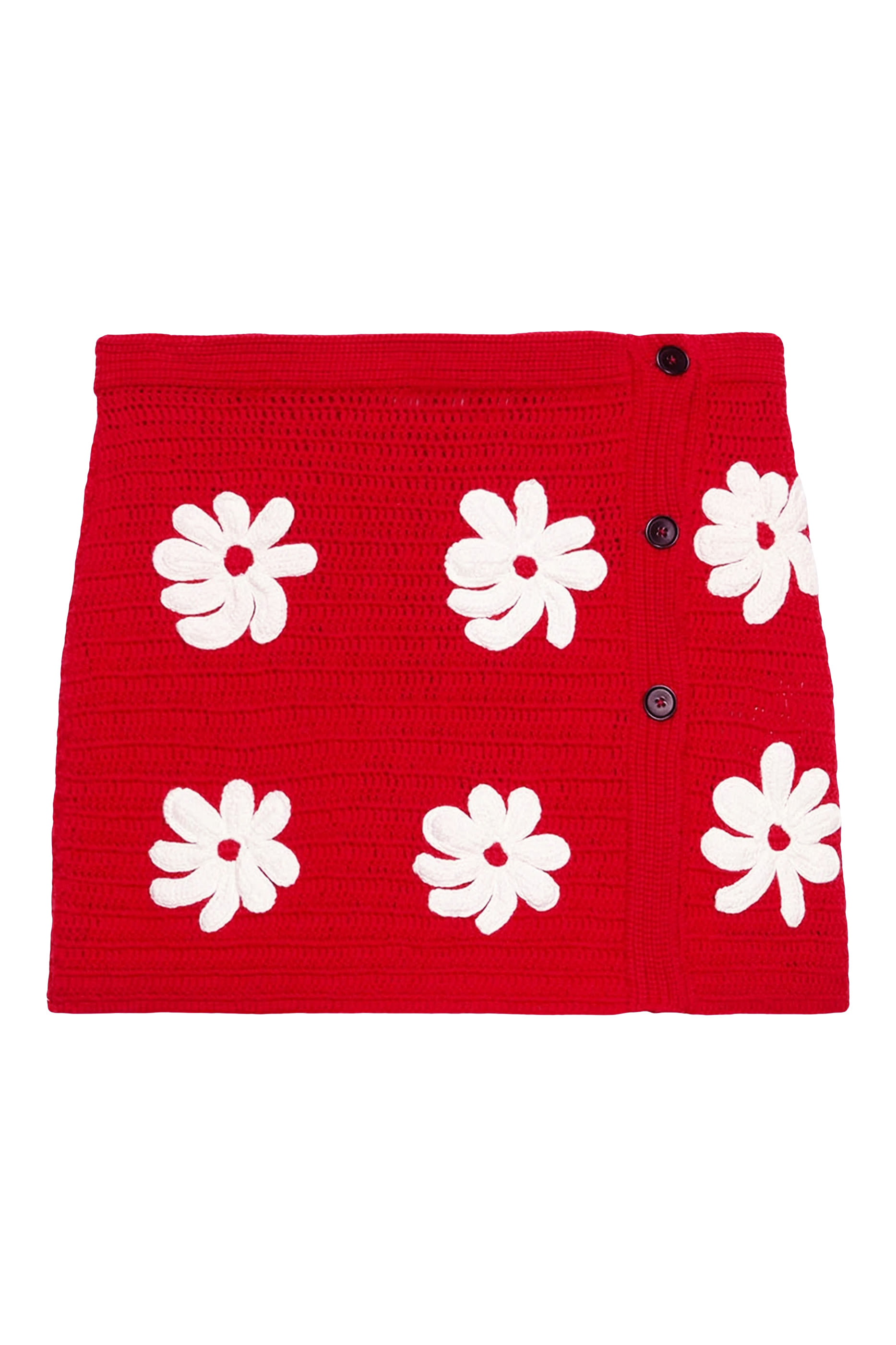 تنورة قصيرة كروشيه