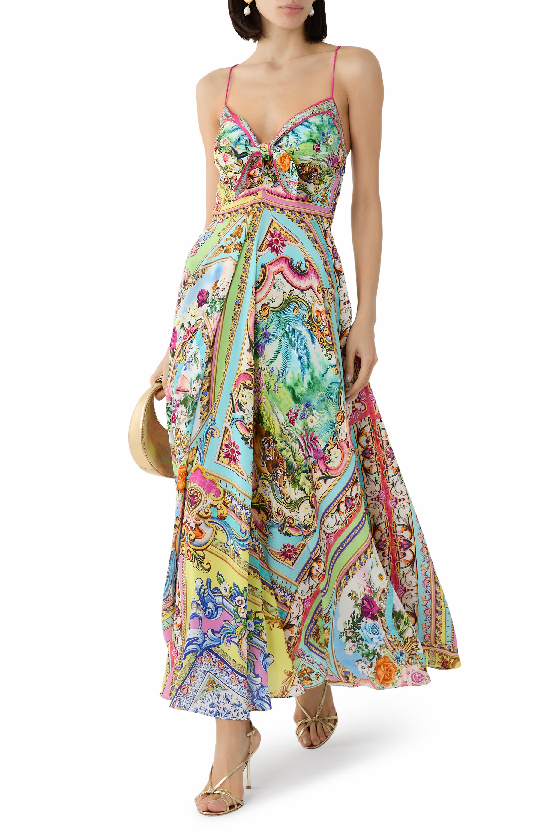 Spirit of Santa Maria Long Dress