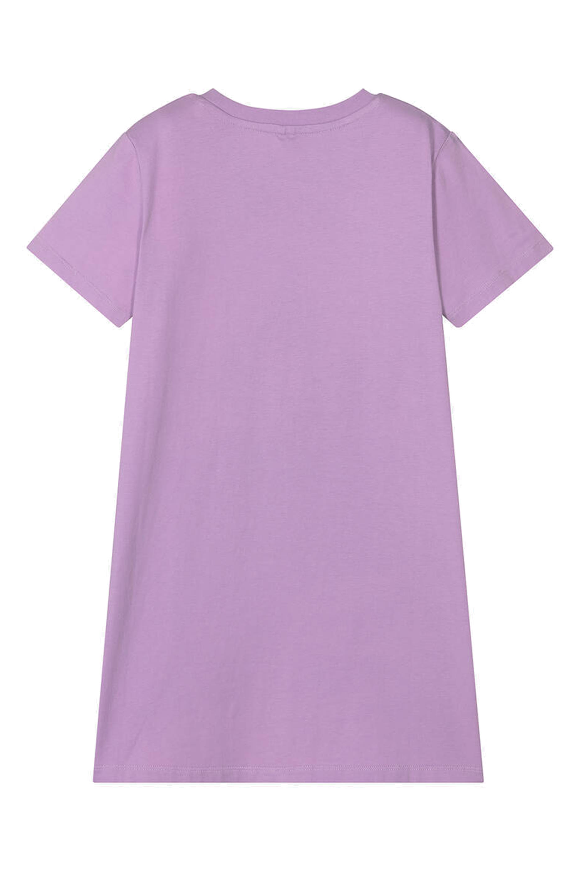 فستان بنمط تيشيرت برقعة نجمة للأطفال