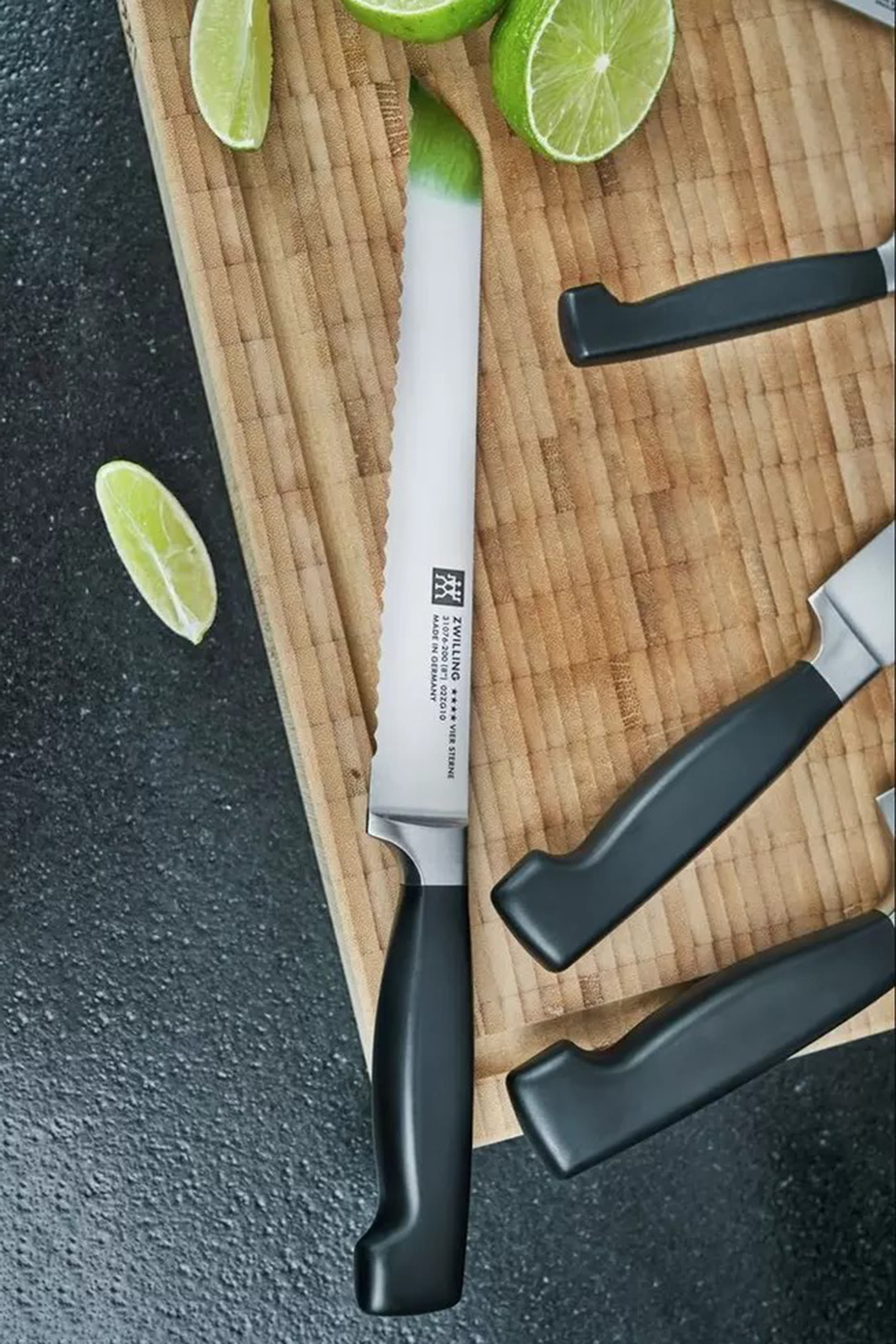 طقم حمالة سكاكين فور ستار، 7 قطع