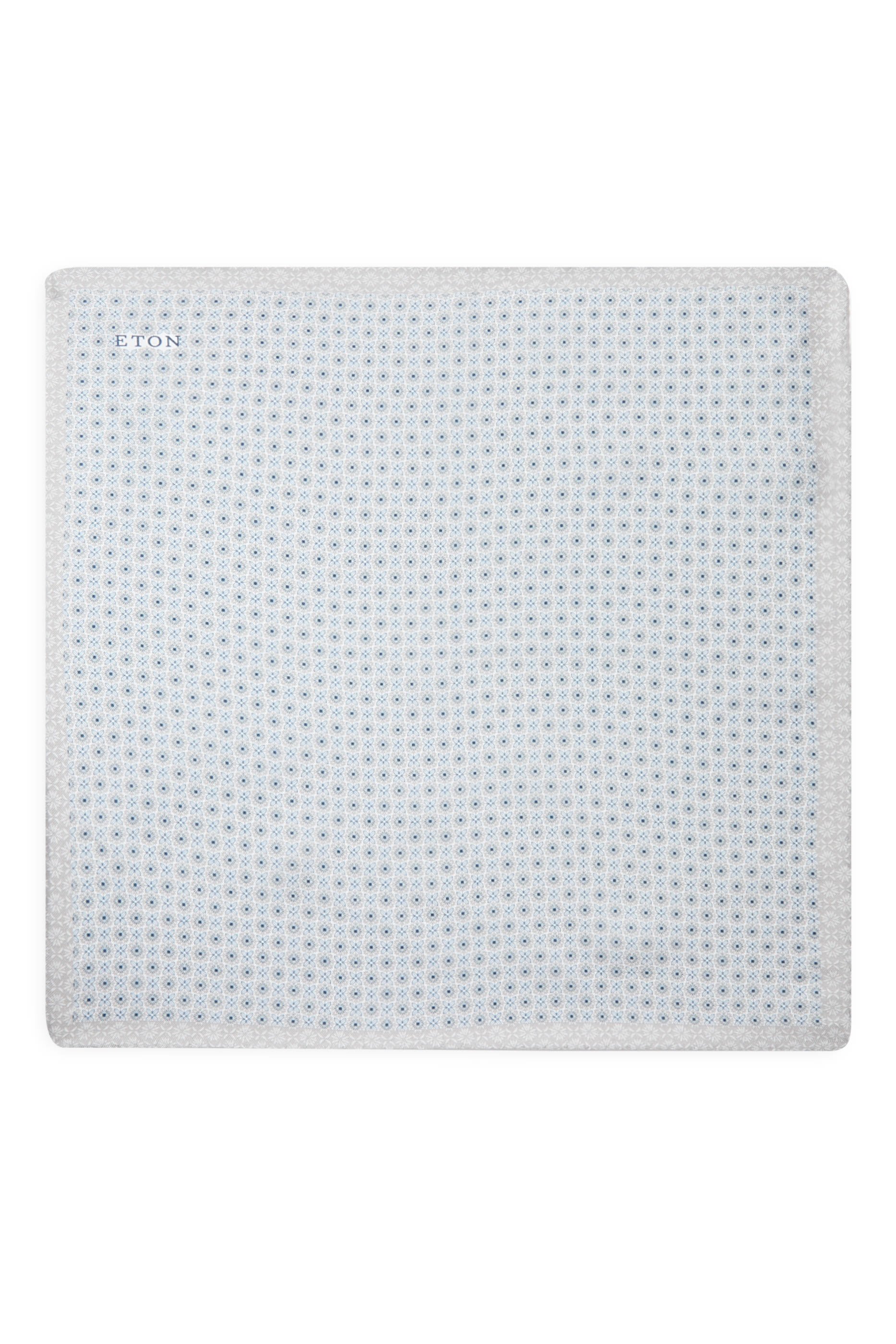 منديل جيب بنقشة هندسية حرير