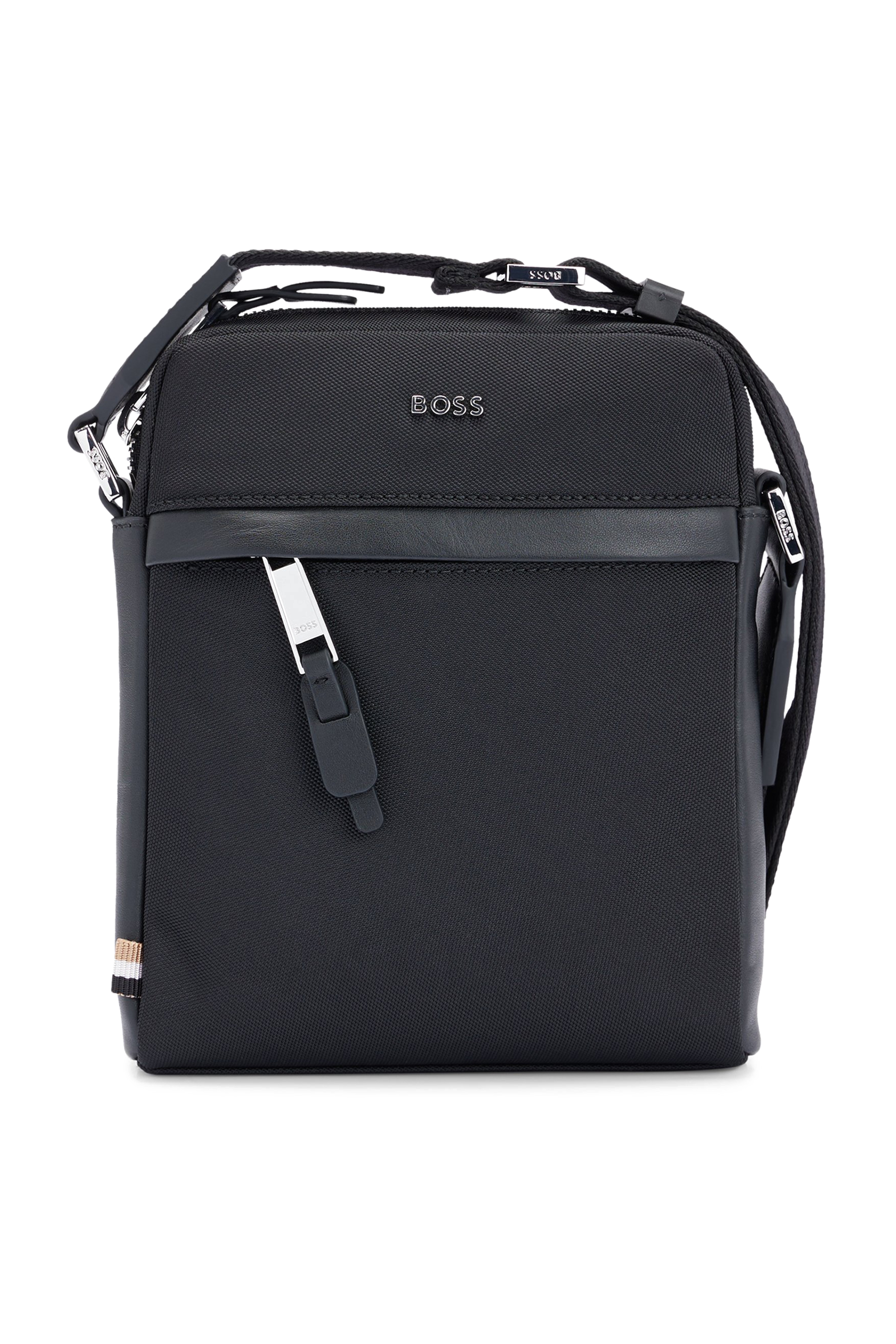 حقيبة ريبورتر بسحاب وحروف شعار الماركة