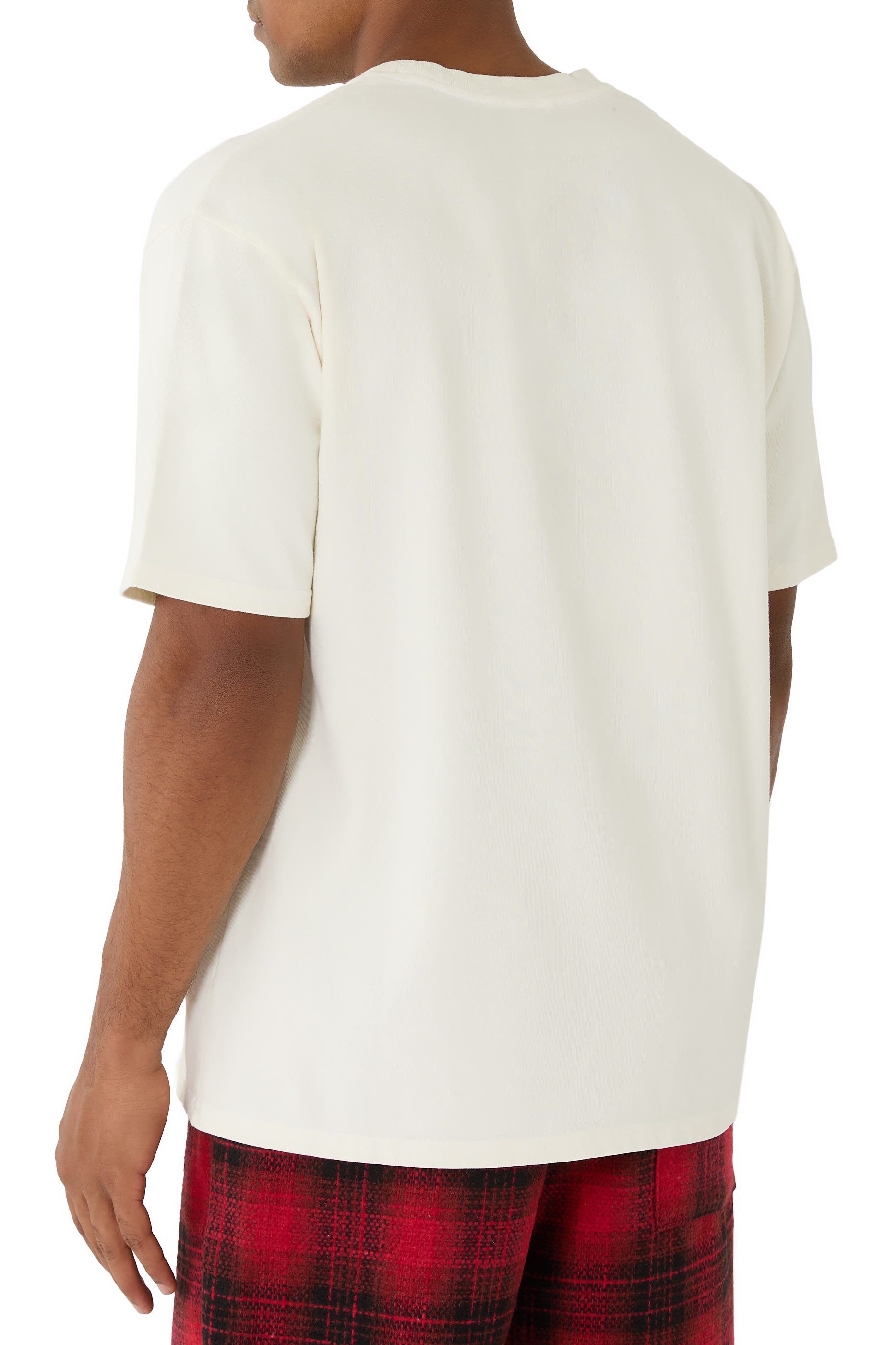 تيشيرت بطبعة شعار الماركة قطن جيرسيه