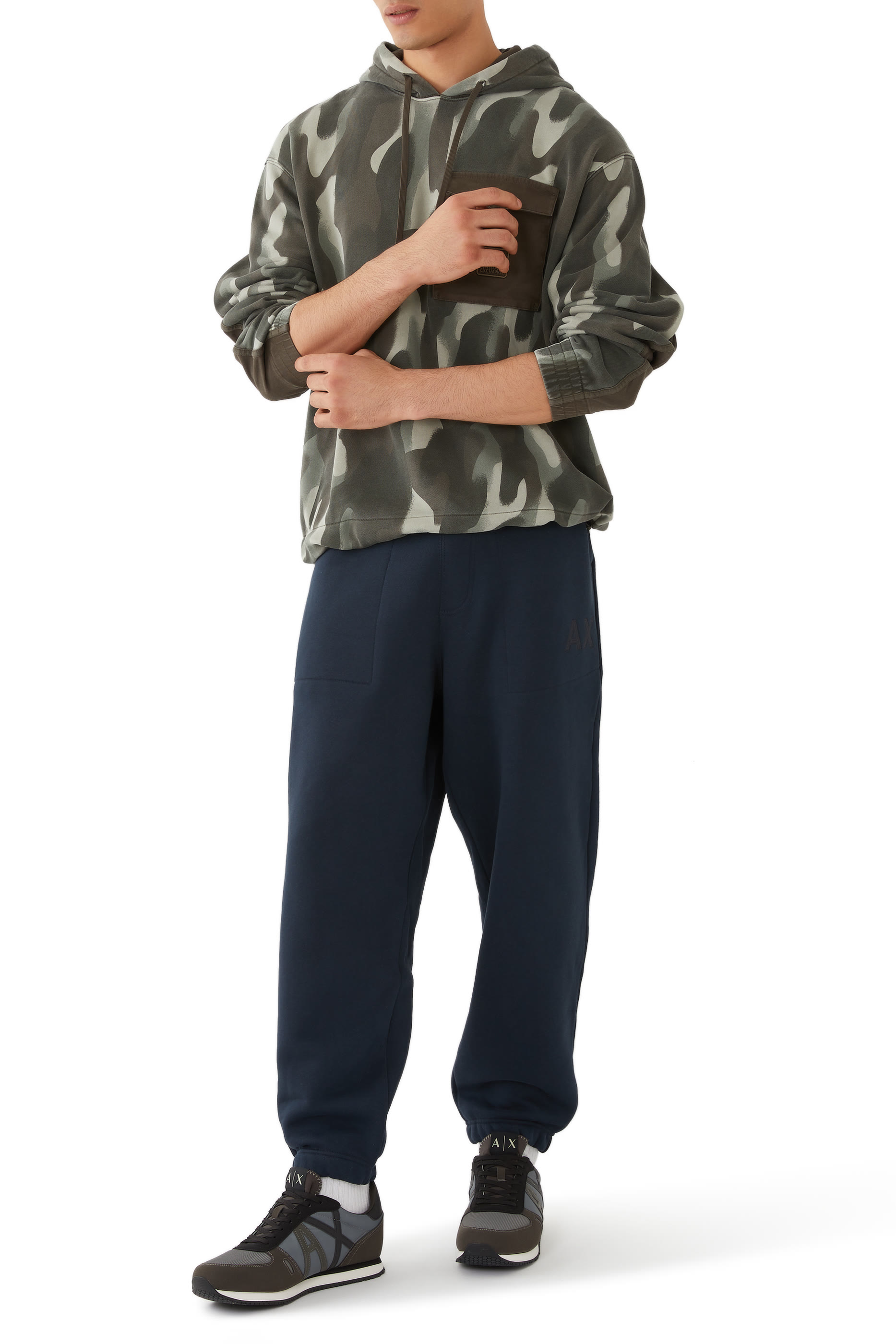 هودي إيربن إكسبيديشن بنقشة مموهة قطن