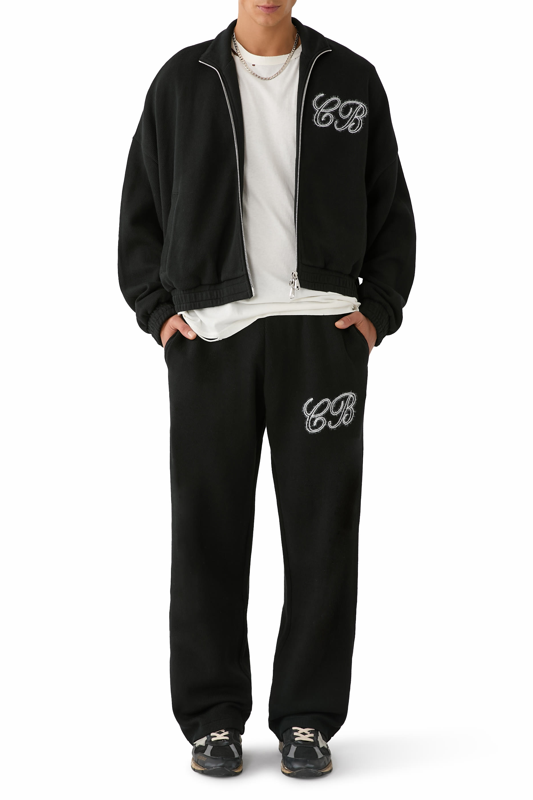 بنطال رياضي منسوج