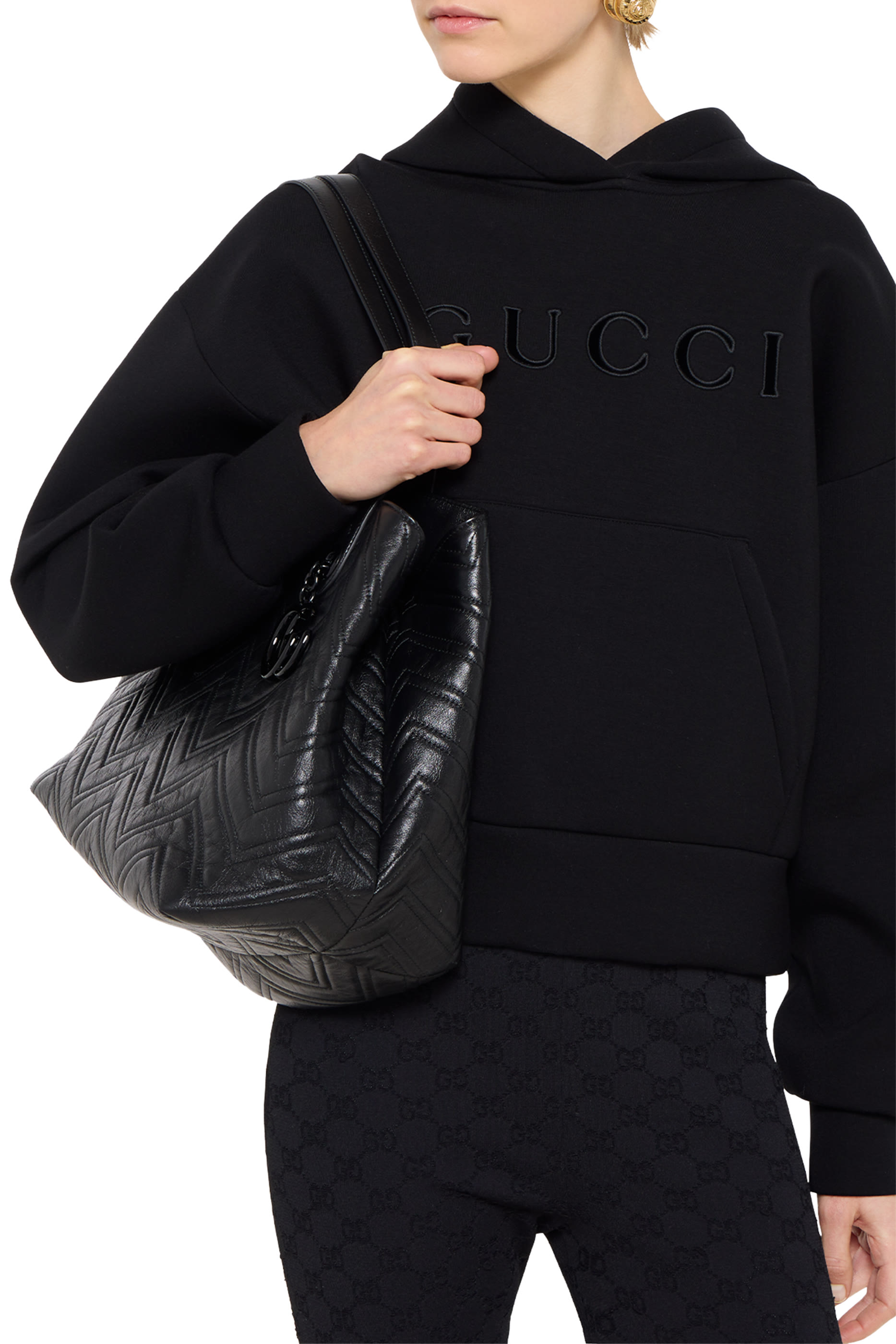 حقيبة يد مارمونت كبيرة بحرفي شعار الماركة