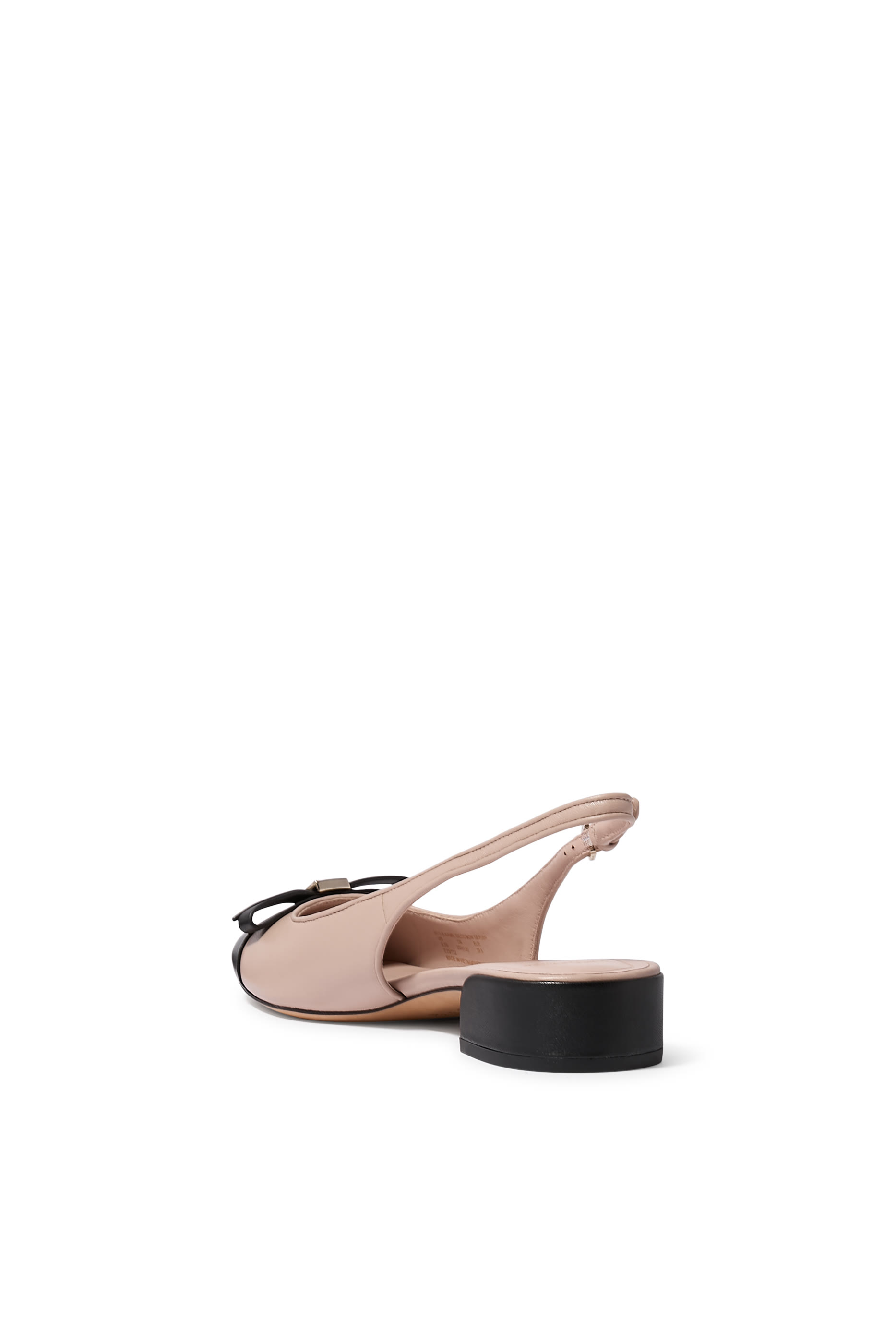 Deco Bow Slingback Pumps