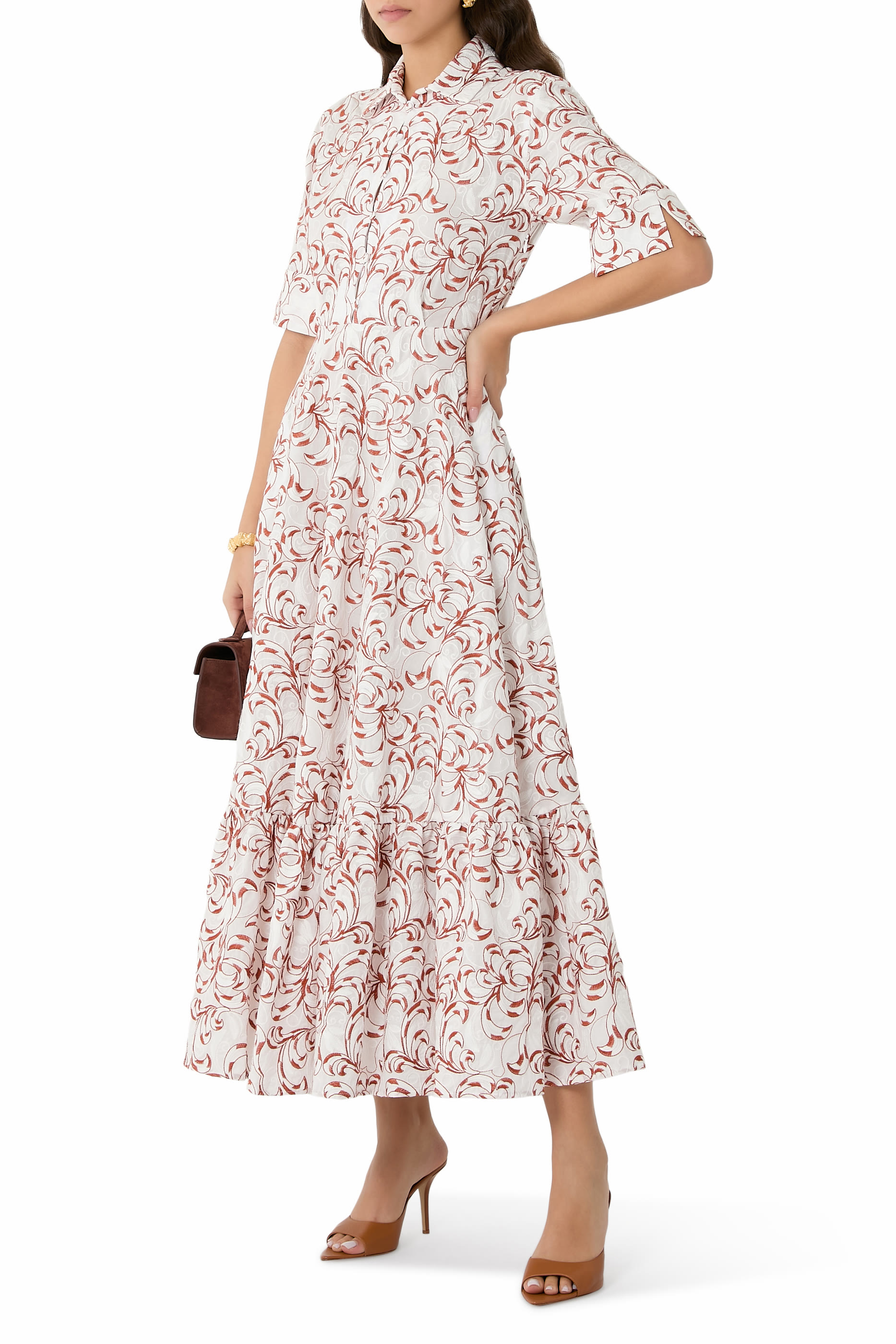 San Pietro Embroidered Dress 