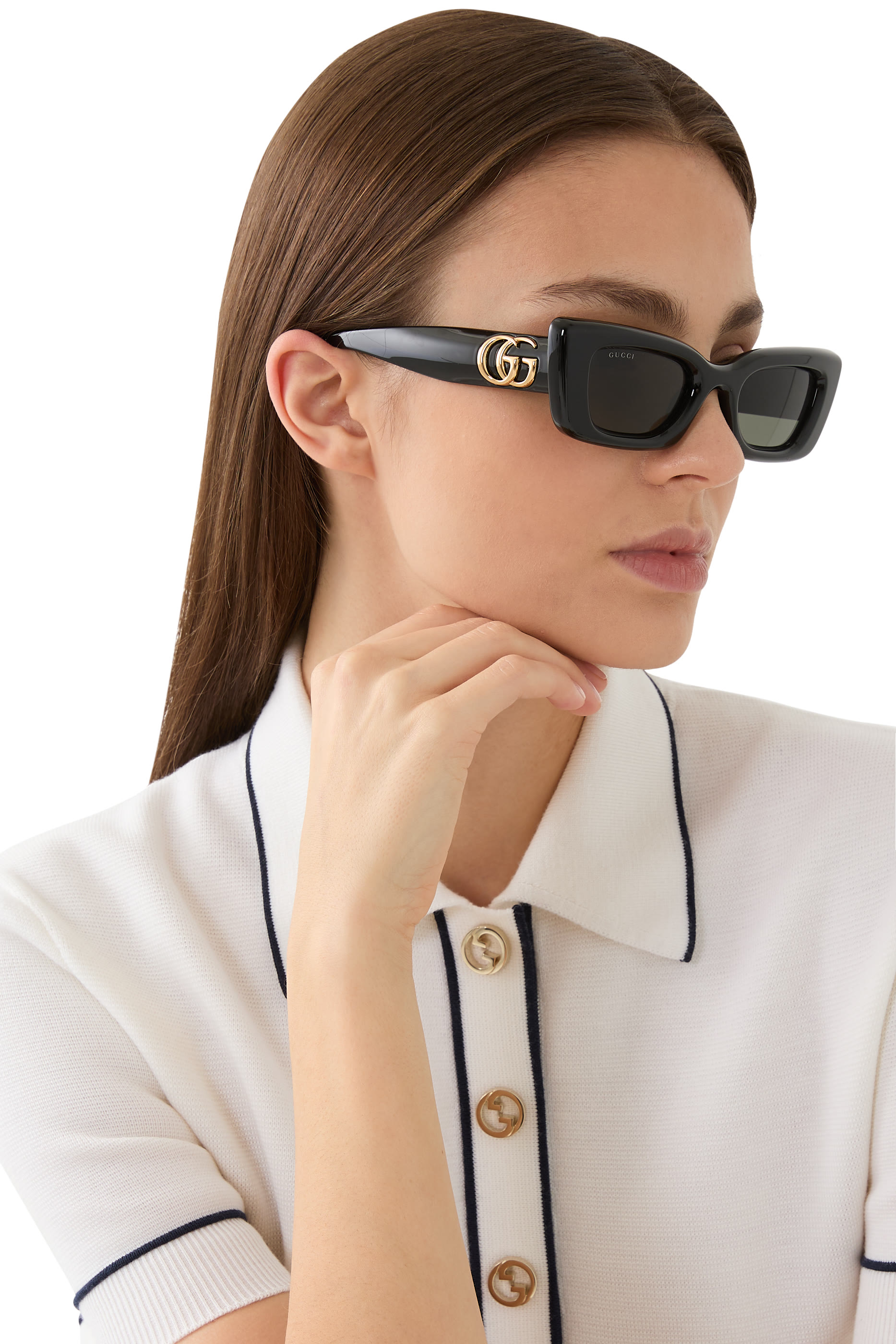 نظارة شمسية بتصميم عين القطة