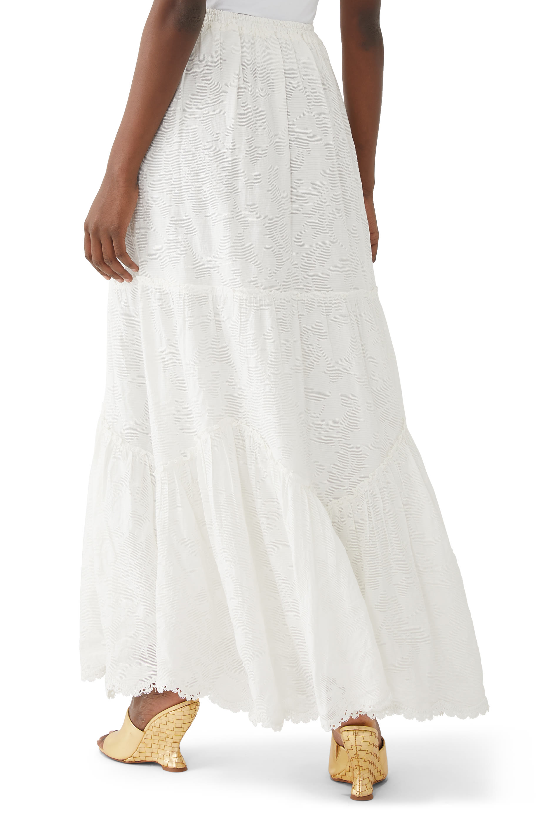 تنورة إيلارا طويلة