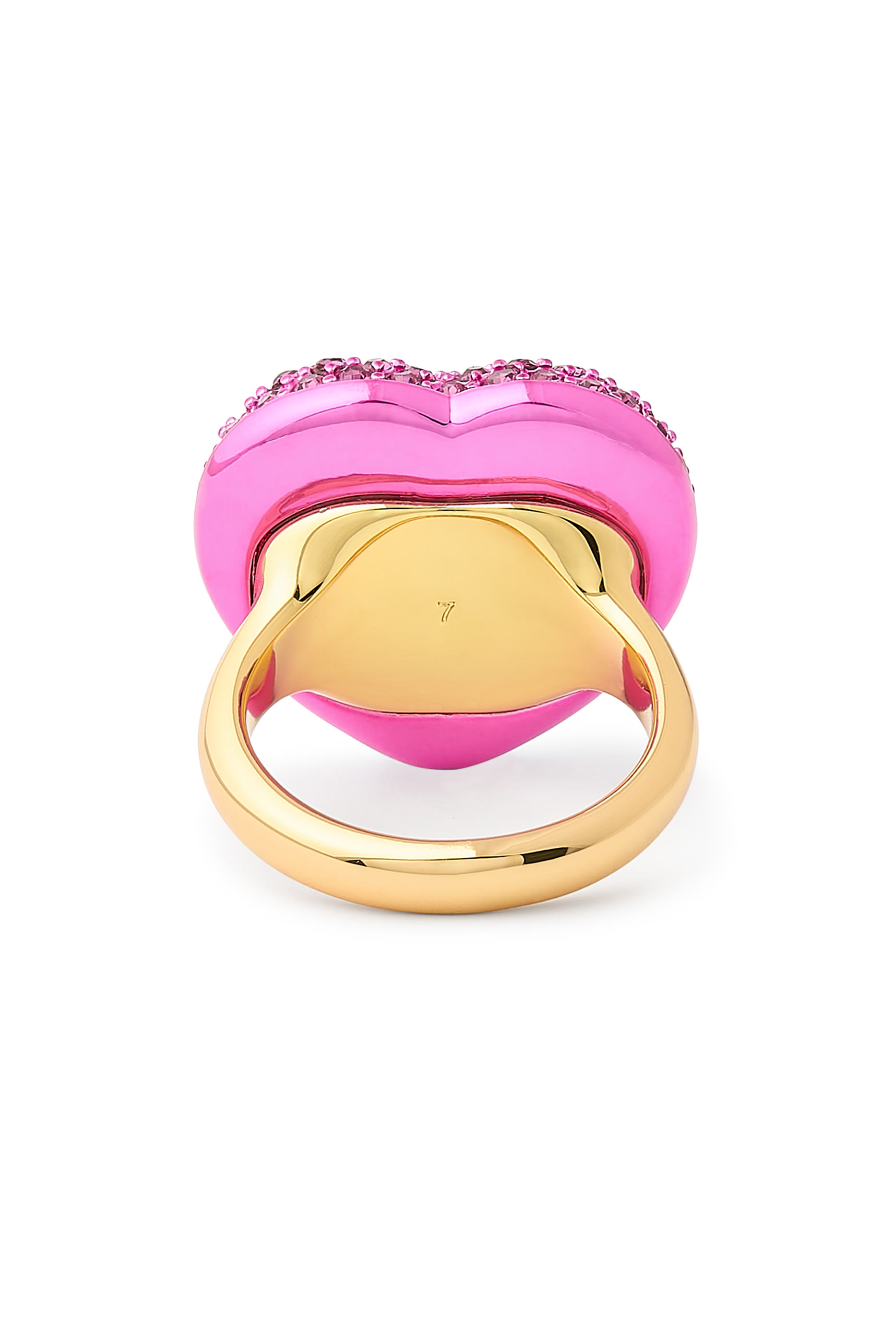  خاتم بتصميم قلب، نحاس