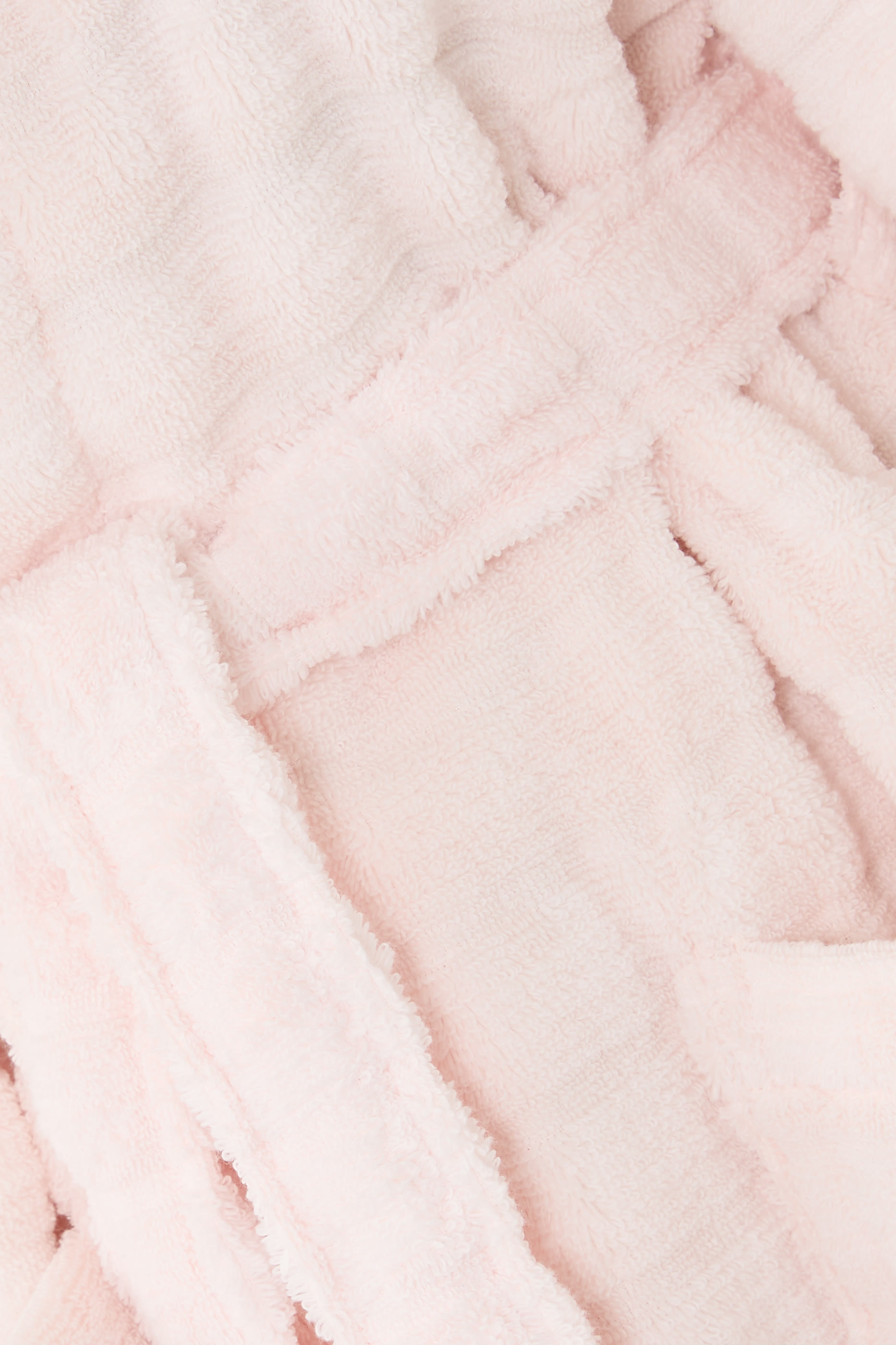 روب بغطاء رأس قطن عضوي مضلع فائق الامتصاص