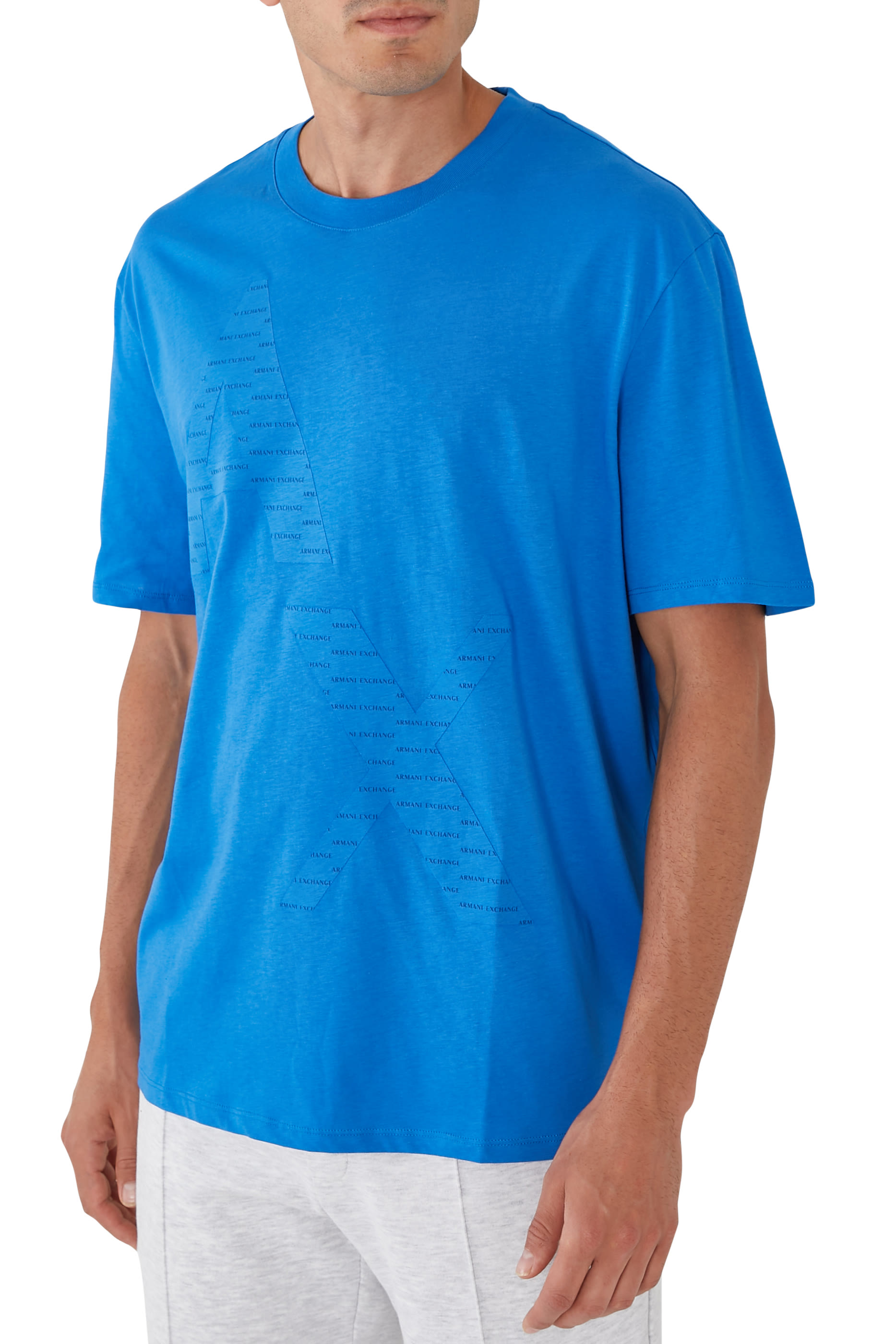 تيشيرت جيمنازيوم بياقة ضيقة