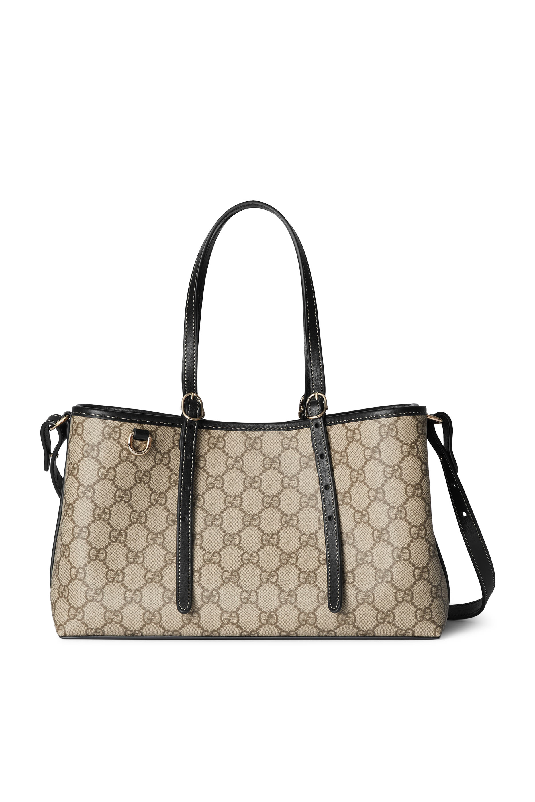 حقيبة يد صغيرة بنقشة حرفي شعار الماركة