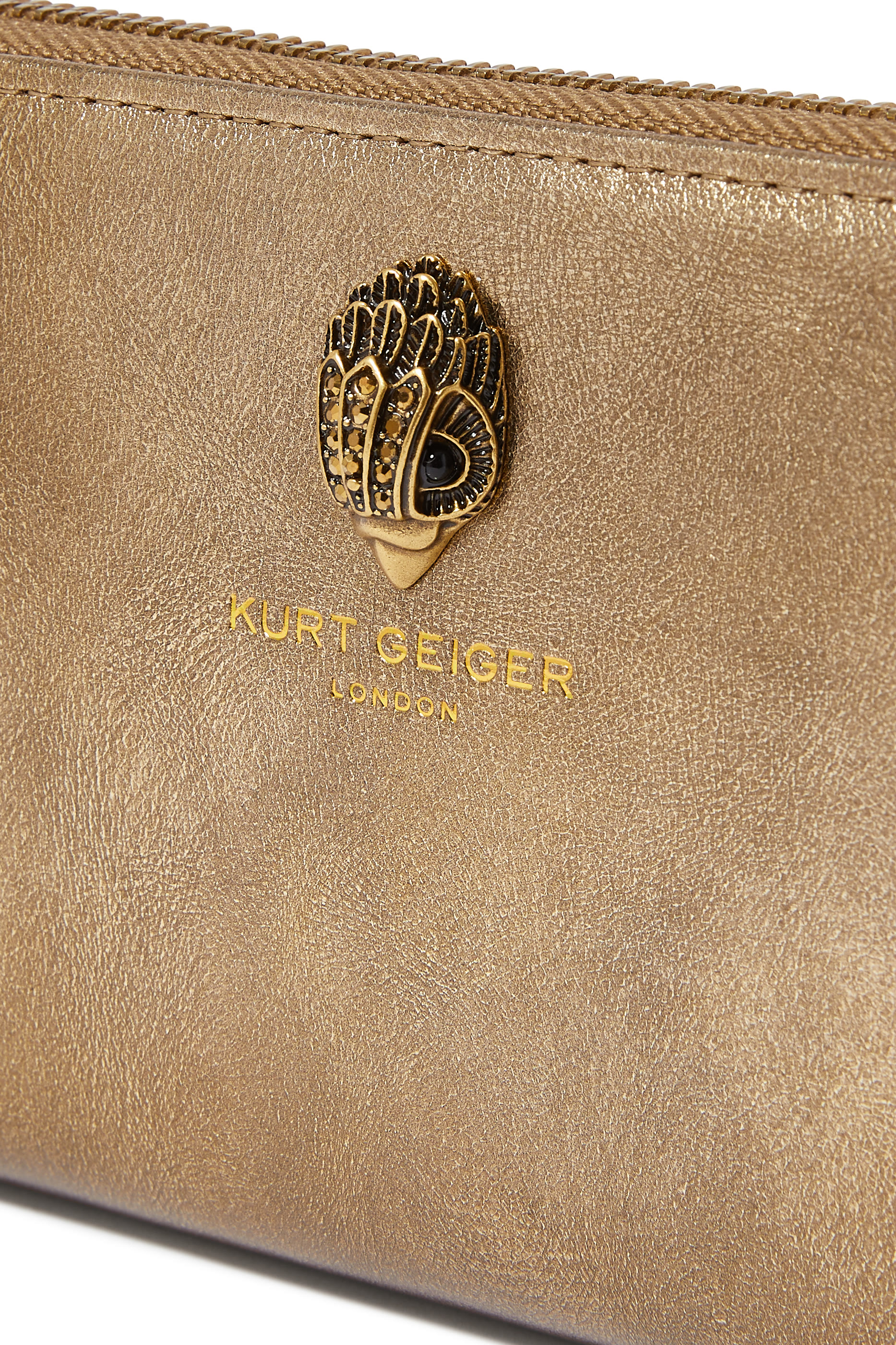 محفظة بوند بسحاب محيط جلد