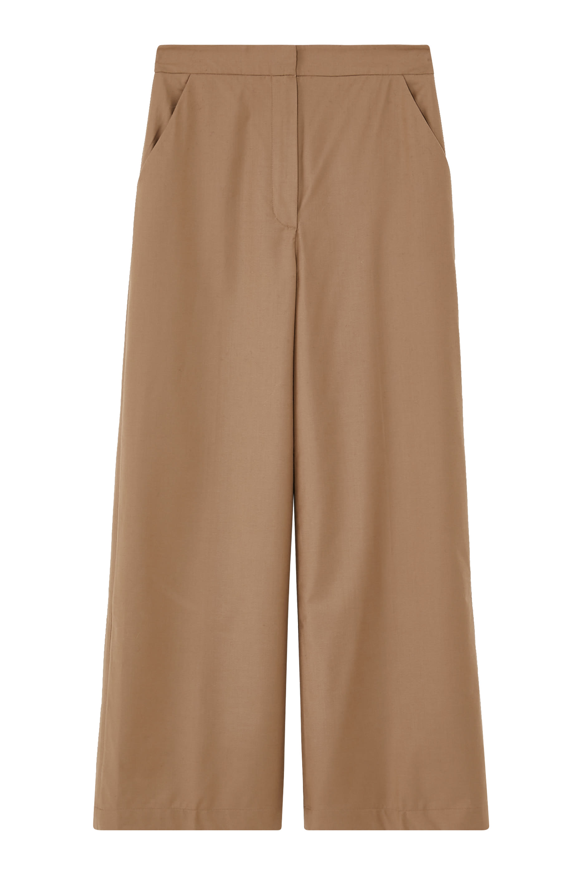 بنطال بقصة ساق واسعة